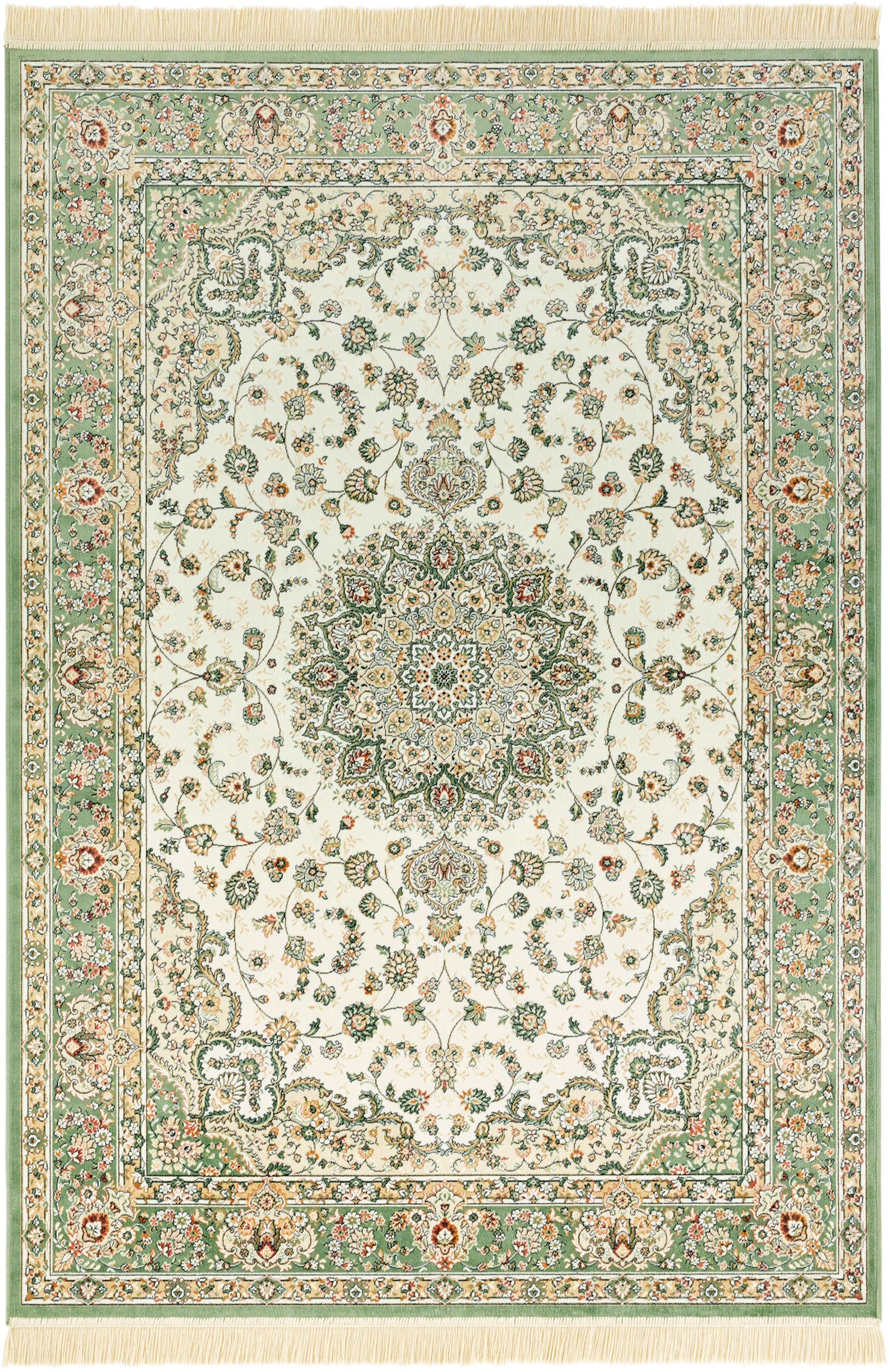 HANSE Home Teppich "Antik Nain" rechteckig 5 mm Höhe Orientalisch mit Frans günstig online kaufen