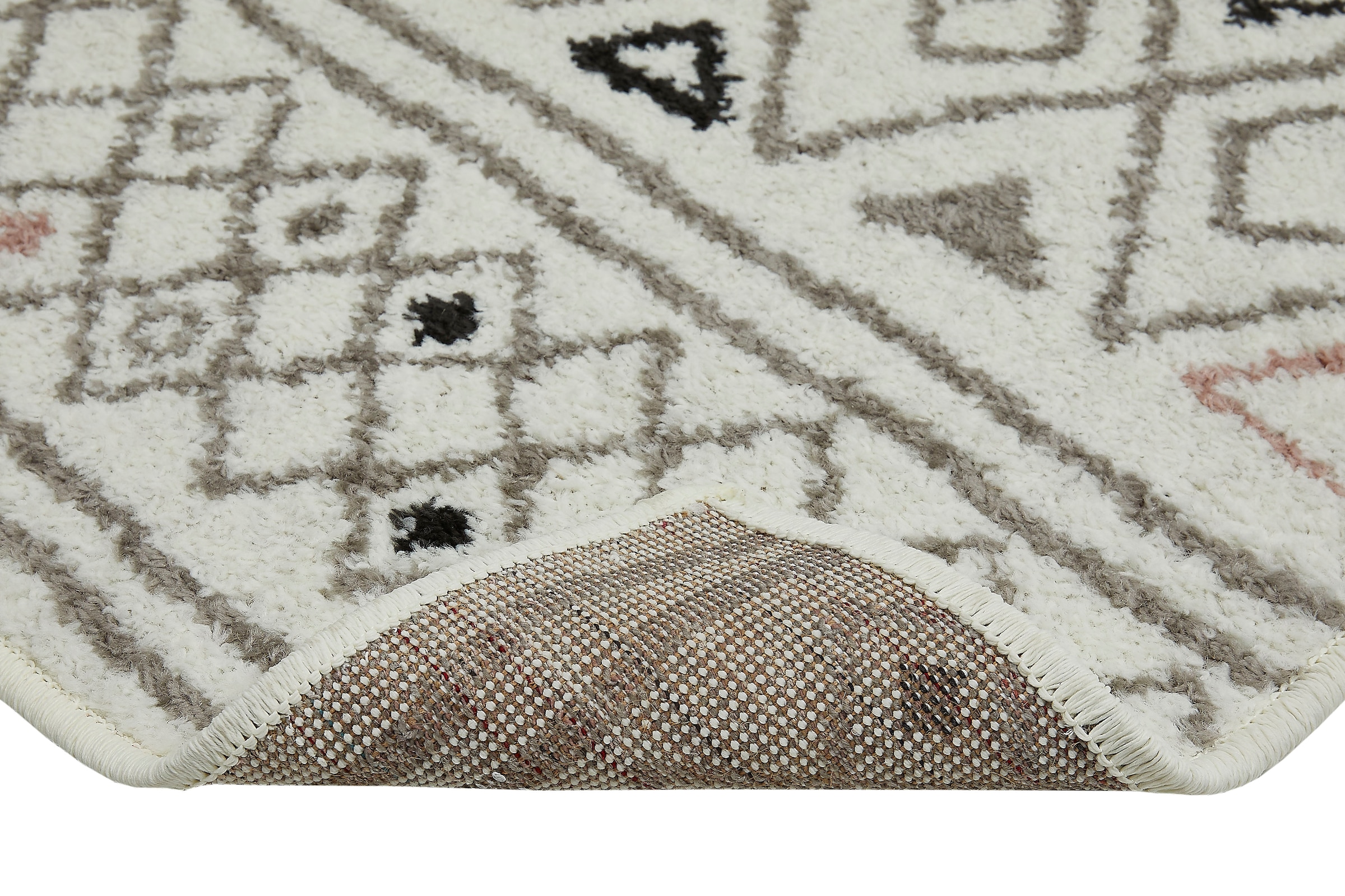 Andiamo Teppich »Bolonia 3«, rechteckig, 6 mm Höhe, Kurzflor, modernes Rauten Muster, ideal im Wohnzimmer & Schlafzimmer