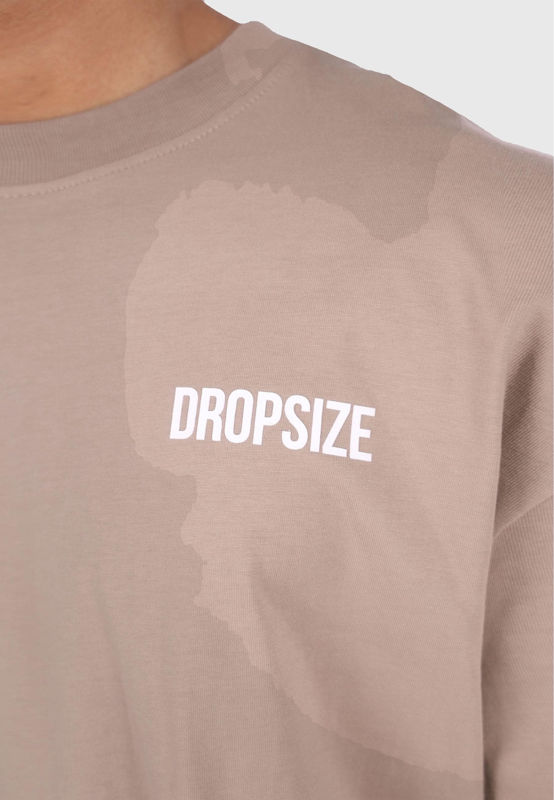 Dropsize T-Shirt »Dropsize HEAVY OVERSIZE DROPSIZE STUDIOS SWIRL T-SHIRT«, (1 tlg.)