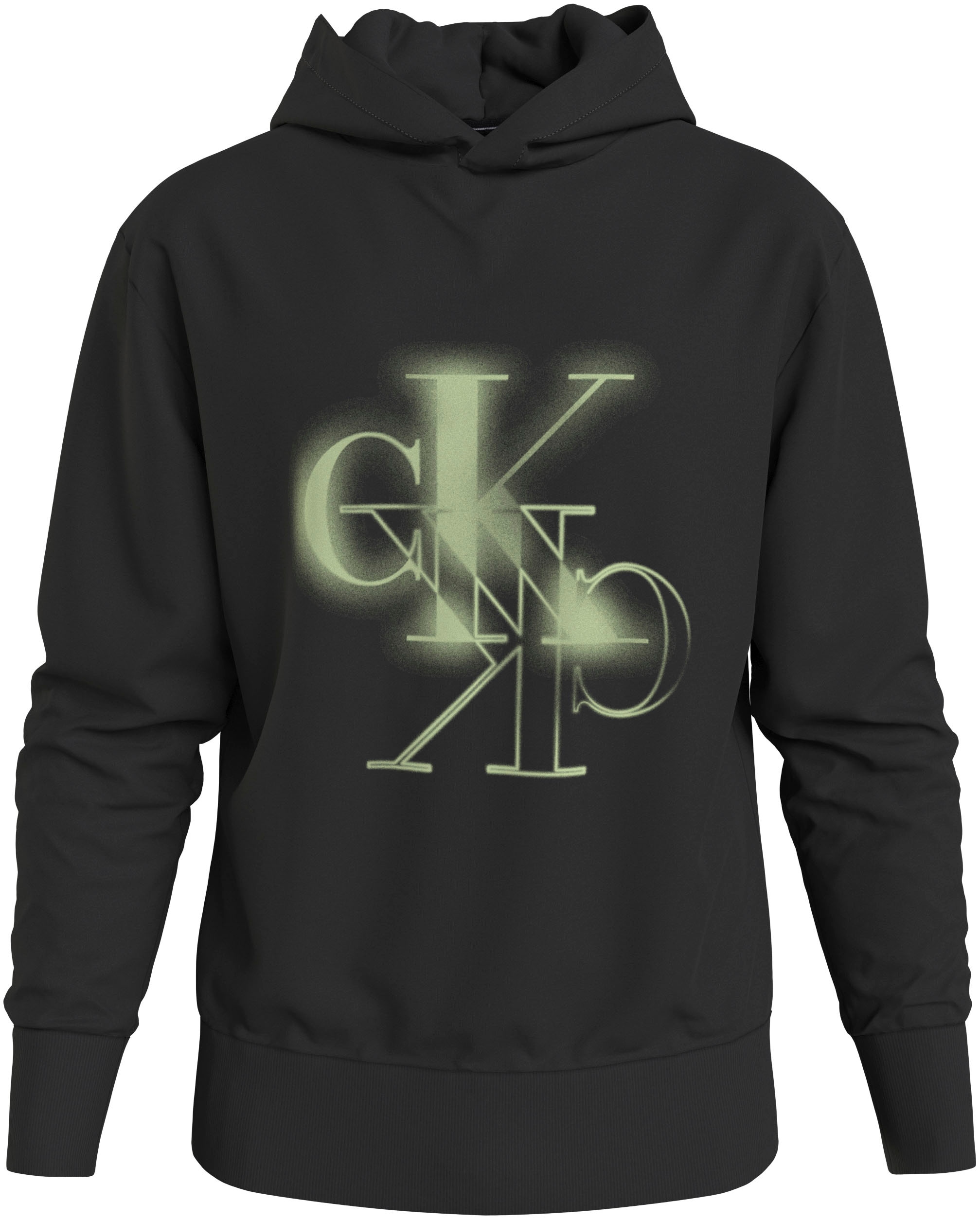 Calvin Klein Jeans Kapuzensweatshirt »MIRRORED HOODIE« CK bestellen LOGO | BAUR ▷