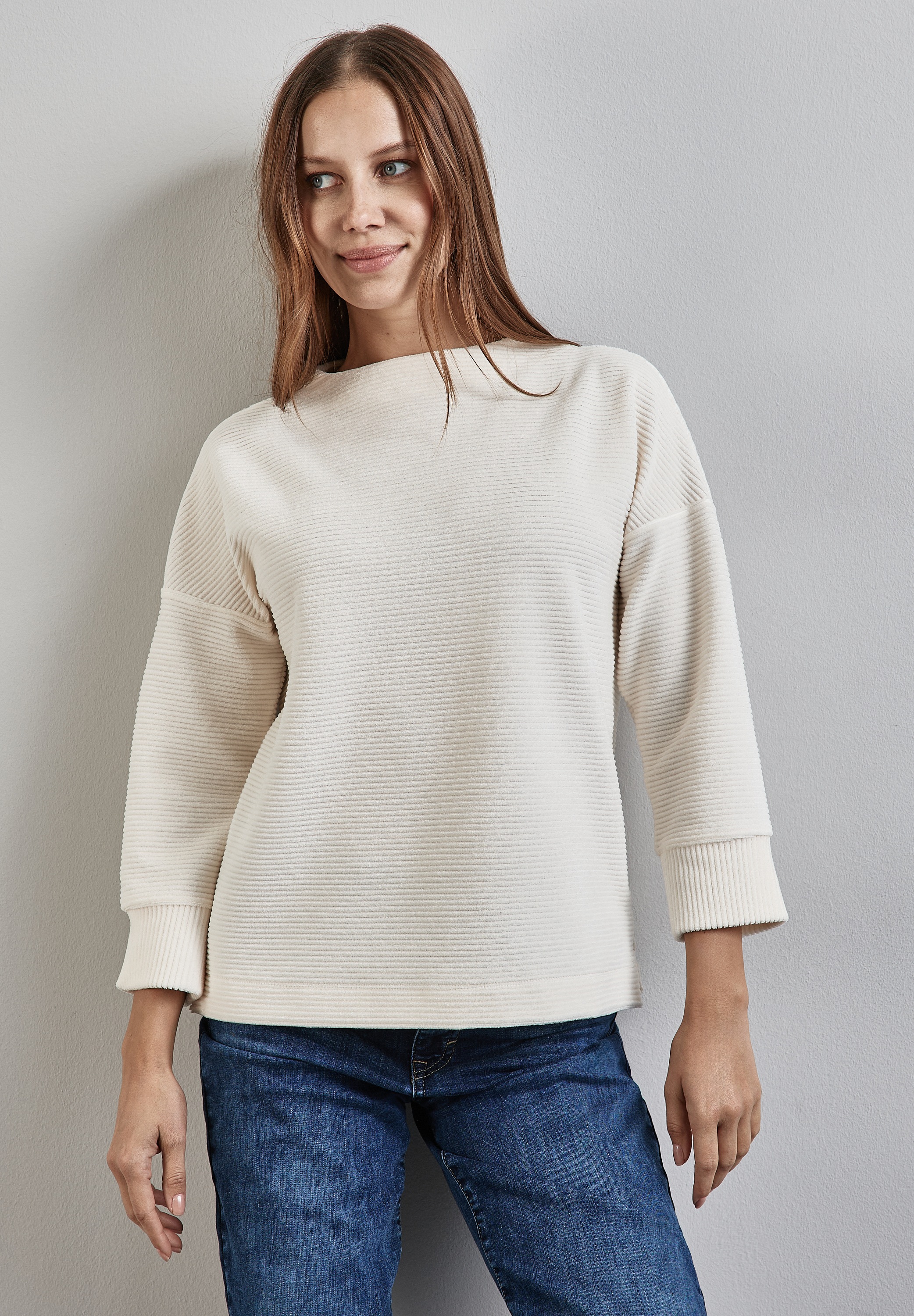 STREET ONE Langarmshirt, mit Turtleneck