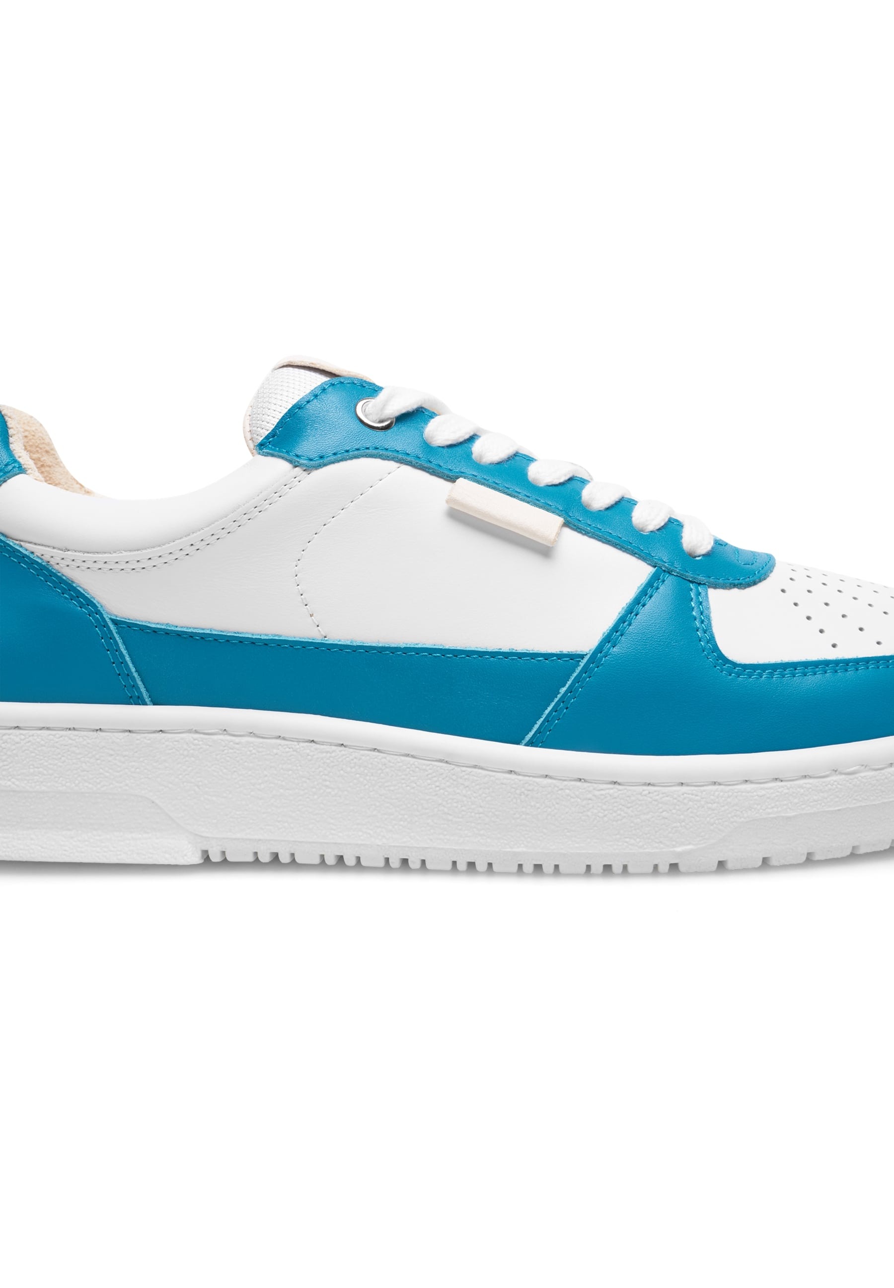 Thumbnail - N91 Sneaker "Bball M AB Herrensneaker" Turnschuh Leder handgefertigt, sportlicher Freizeitschuh Herren