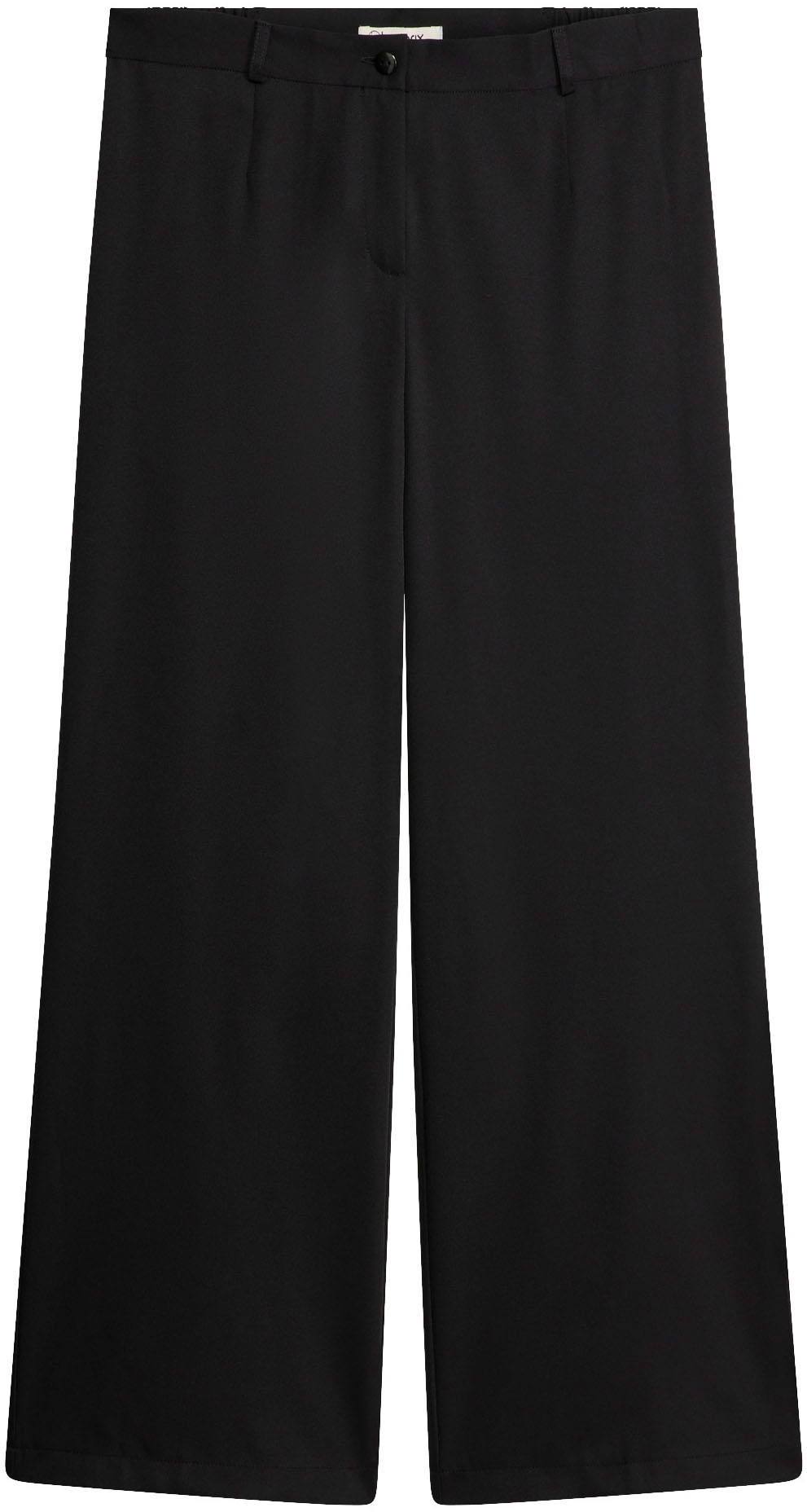 bonprix Marlene-Hose  mit weitem Bein, Bügelfalte und bequemem Bund