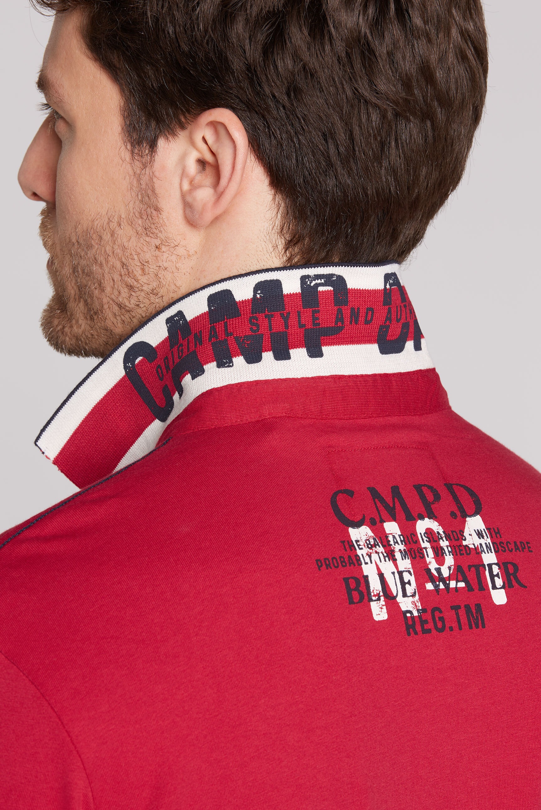 CAMP DAVID Poloshirt, aus Baumwolle