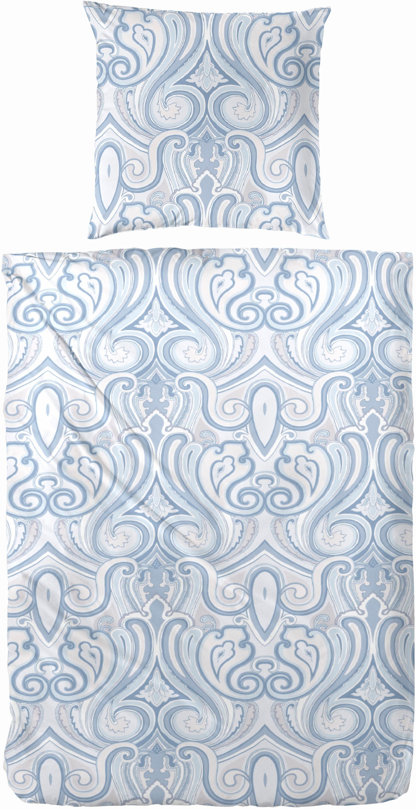 Primera Bettwäsche "Eisblume" 2 Stk. mit abstraktem Blumenmuster günstig online kaufen