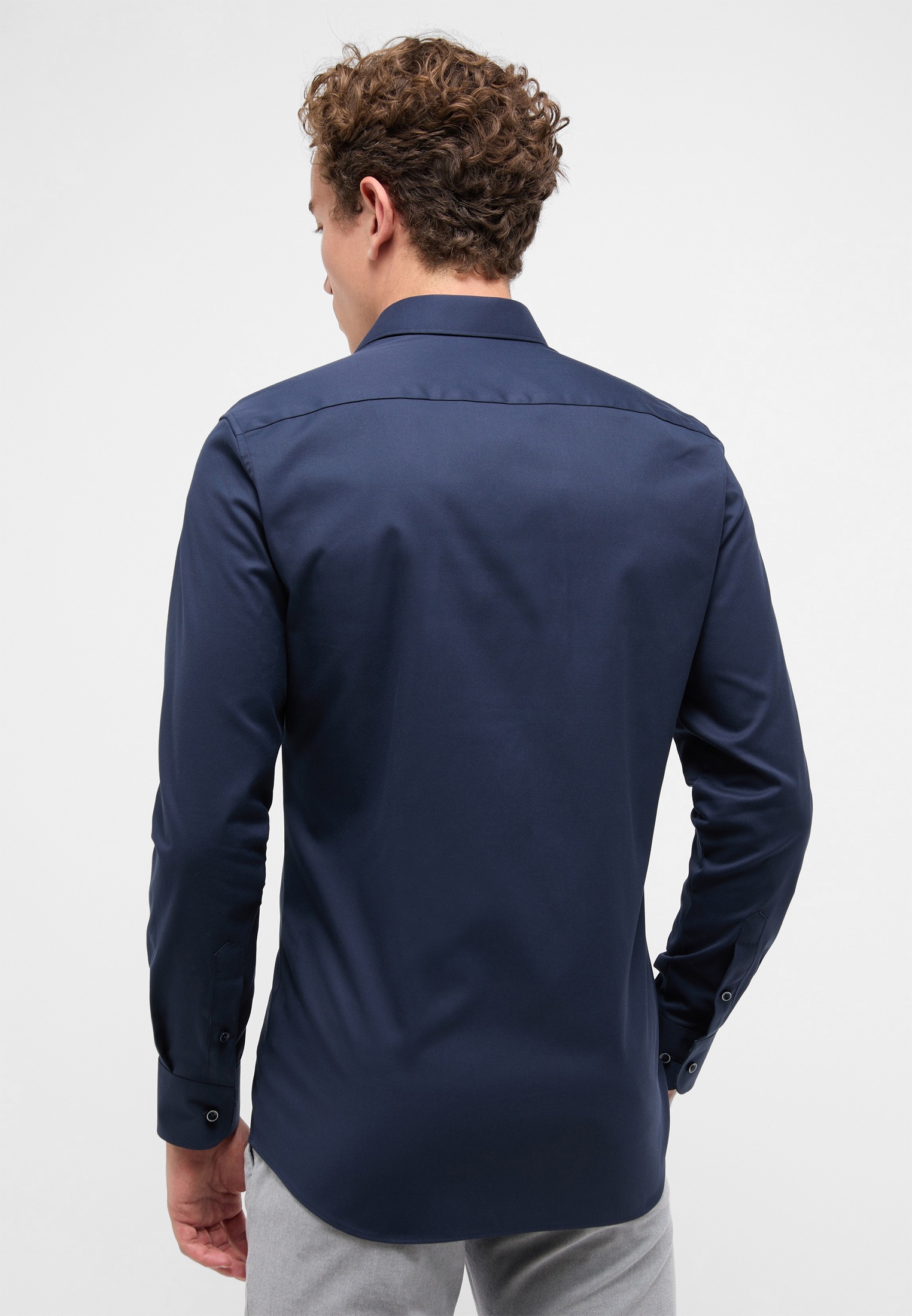 Eterna Langarmhemd "SLIM FIT" NON IRON (bügelfrei) günstig online kaufen