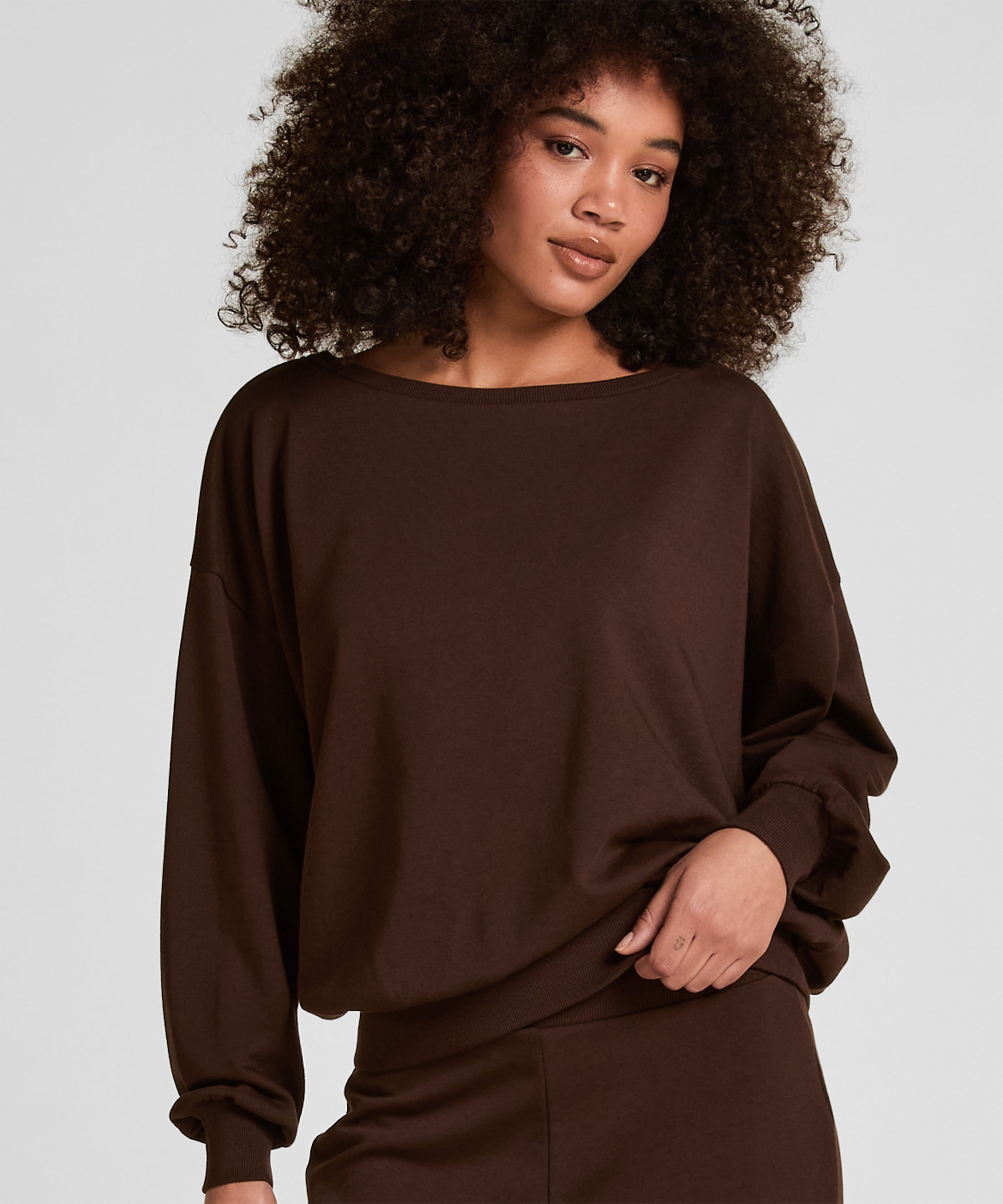 Hunkemöller Pyjama "Boatneck Sweater Audrey" günstig online kaufen