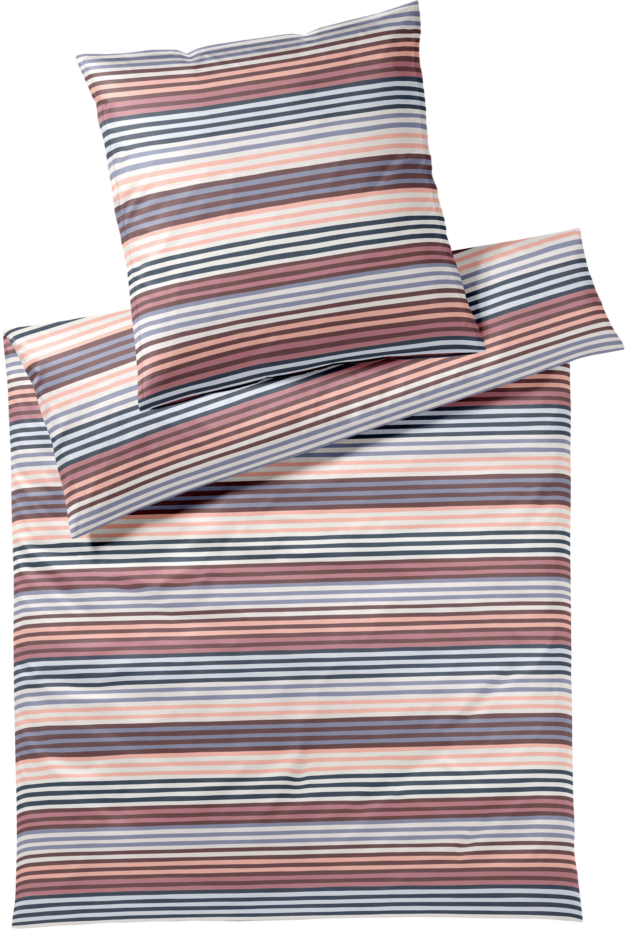 Elegante Bettwäsche "Rio" 2 Stk. tlg. angenehmes Hautgefühl günstig online kaufen