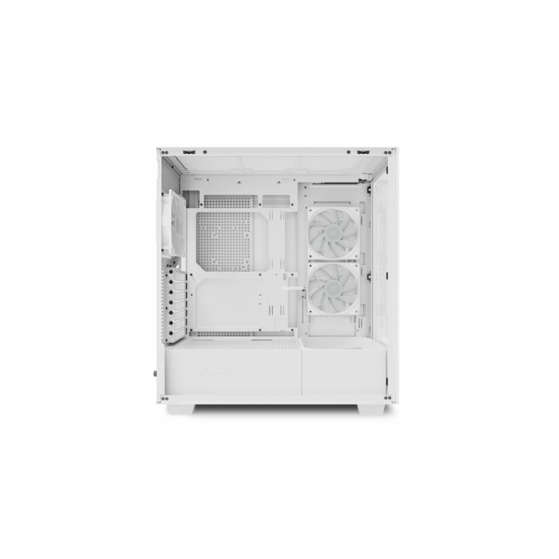 Sharkoon PC-Gehäuse »Rebel C60 RGB White«