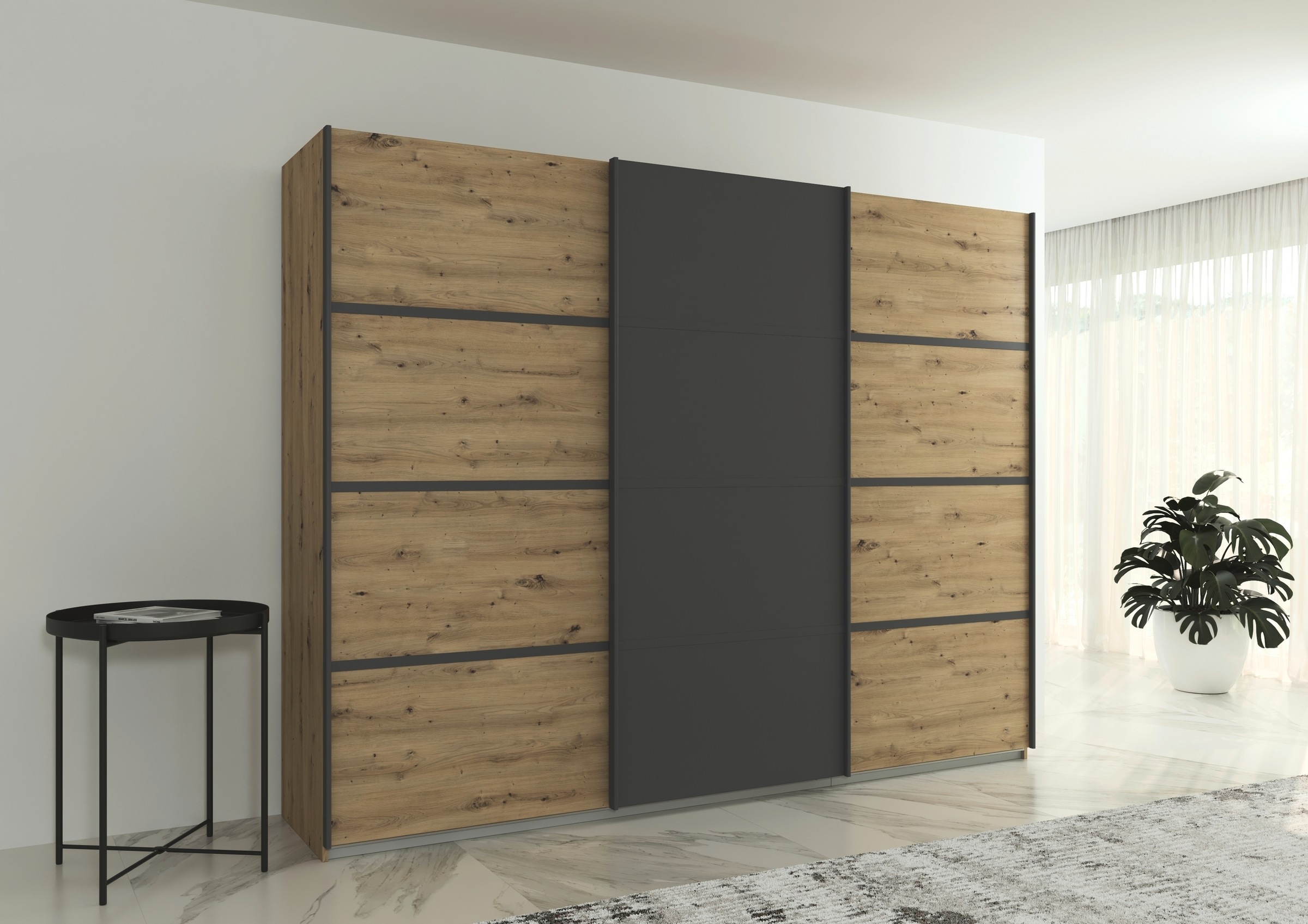 rauch Kleiderschrank "Schwebetürenschrank Garderobe Schrank TOP ANGEBOT Avo günstig online kaufen