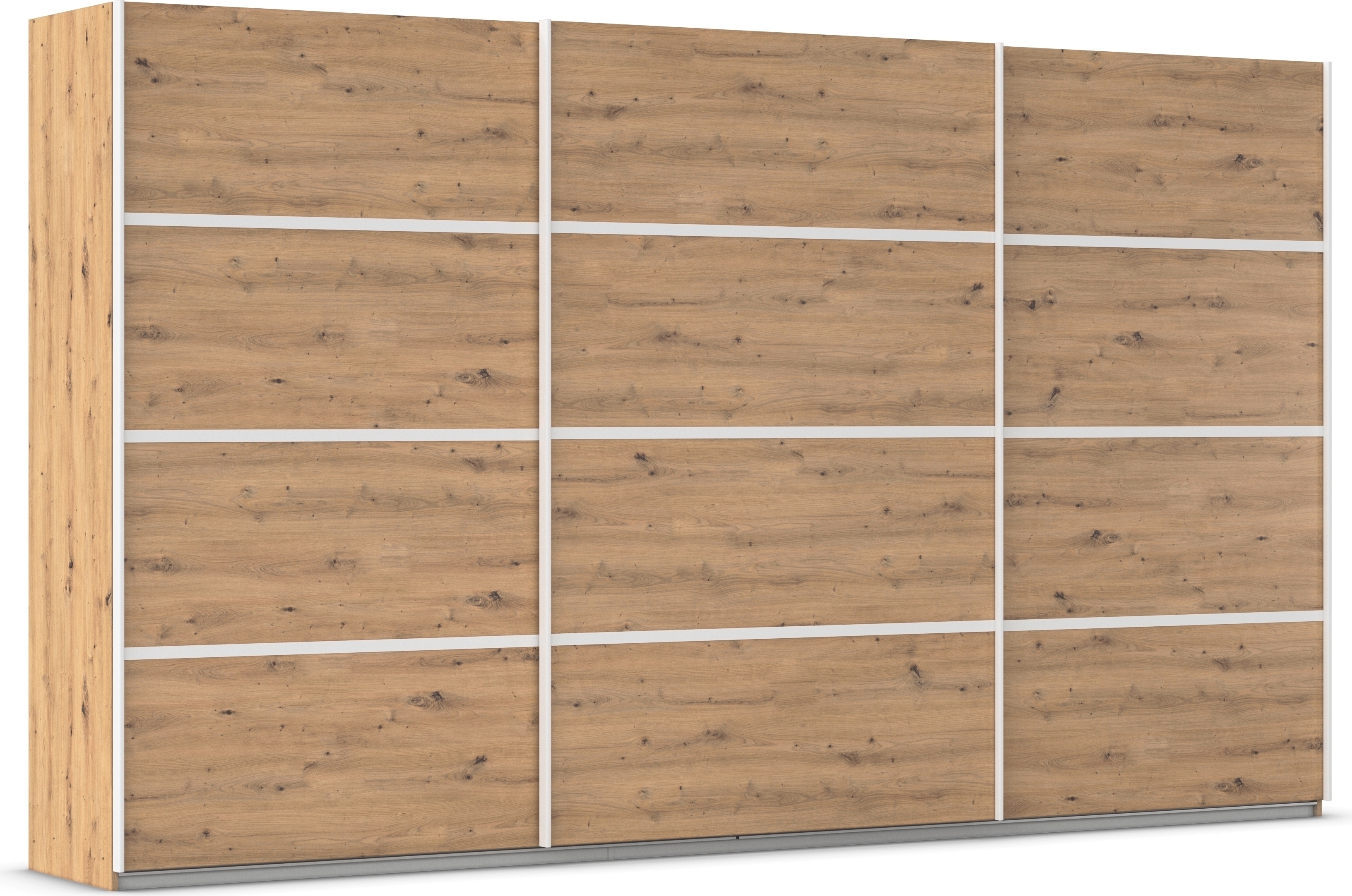 OTTO home Kleiderschrank "Mehrzweckschrank Aktenschrank Möbel Mietswohnung Schlafzimmer AVOLA" 3 verschiedene Ausstattungen BASIC/CLASSIC/PREMIUM (inkl. SOFT-CLOSE), mit eleganten Zierleisten in Chrom, Schwarz oder Weiß MADE IN GERMANY