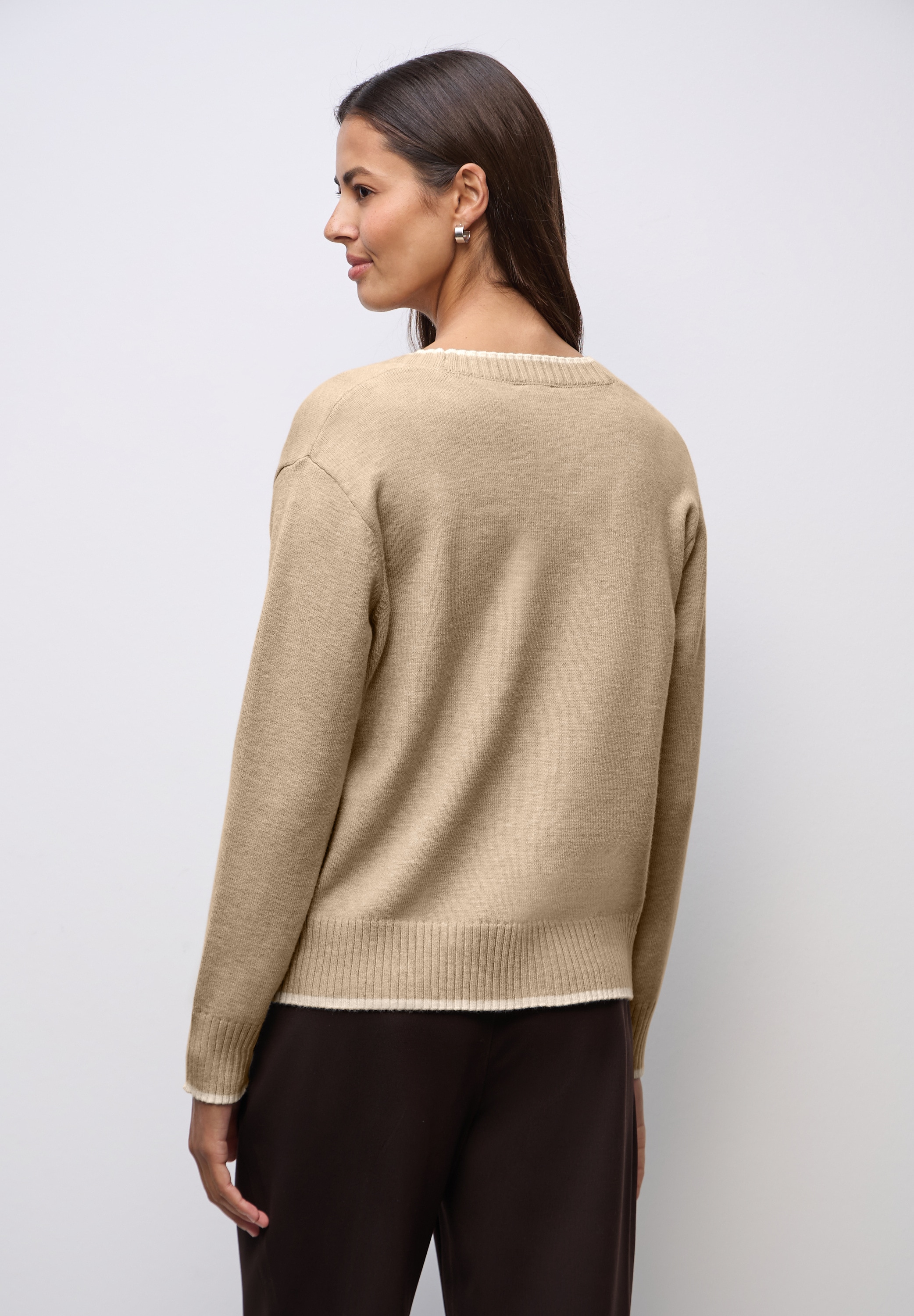 STREET ONE Cardigan mit V-Ausschnitt