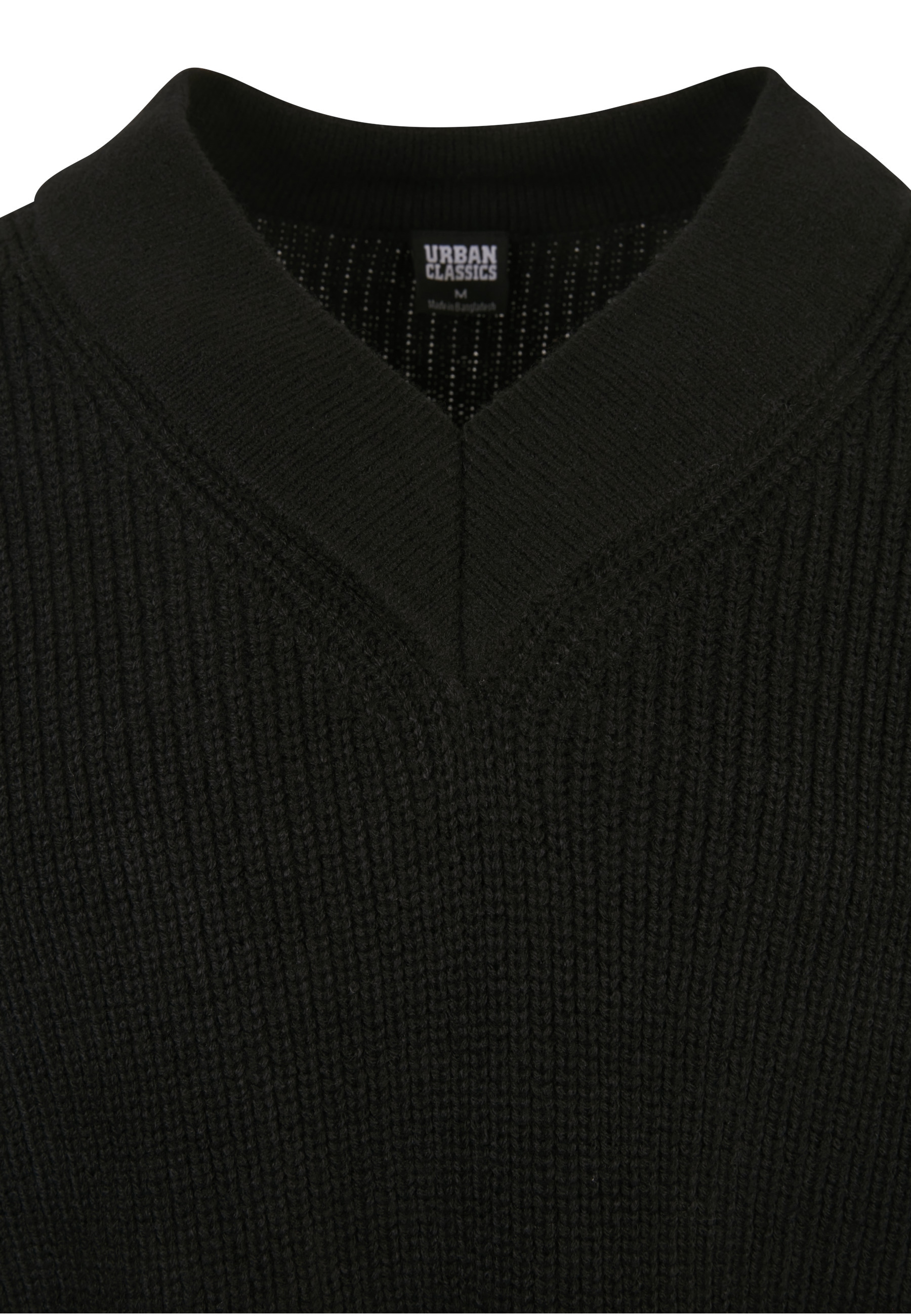 URBAN CLASSICS Strickpullover »Urban Classics Herren V-Neck Cardigan« 1 tlg.