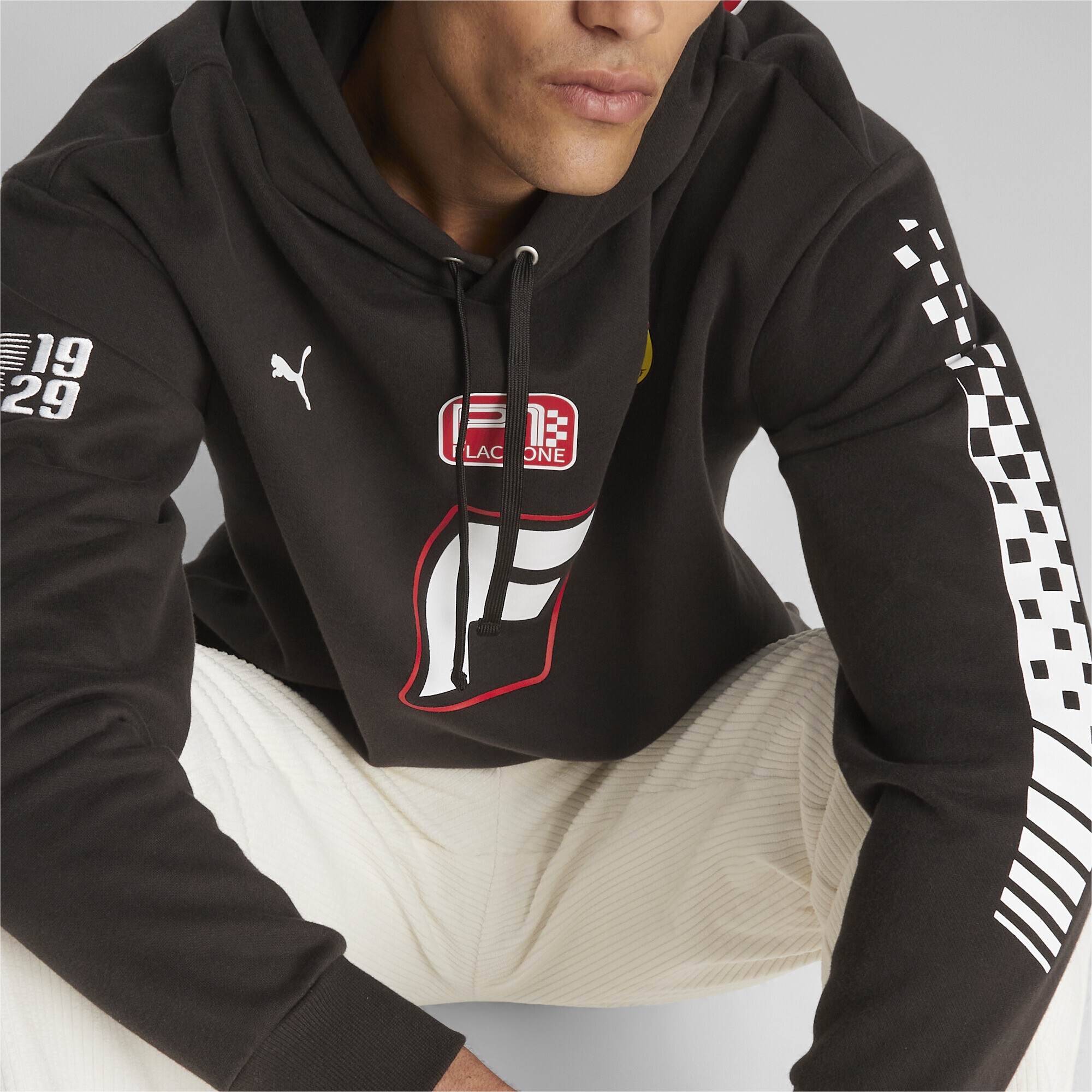 PUMA Sweatshirt »Scuderia Ferrari Race Garage Crew Hoodie Herren«