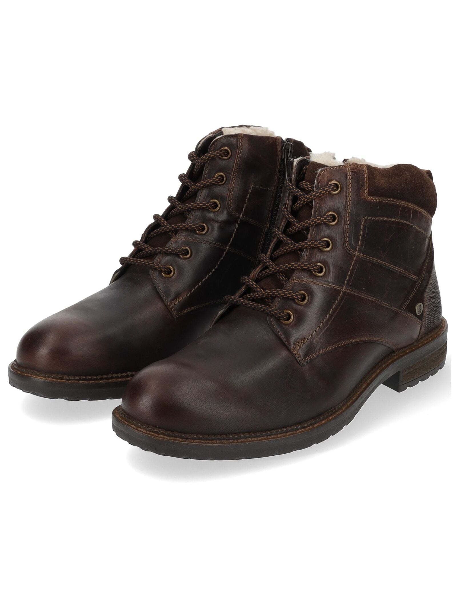 Hush Puppies Schnürstiefelette »Hush Puppies Stiefelette Leder«