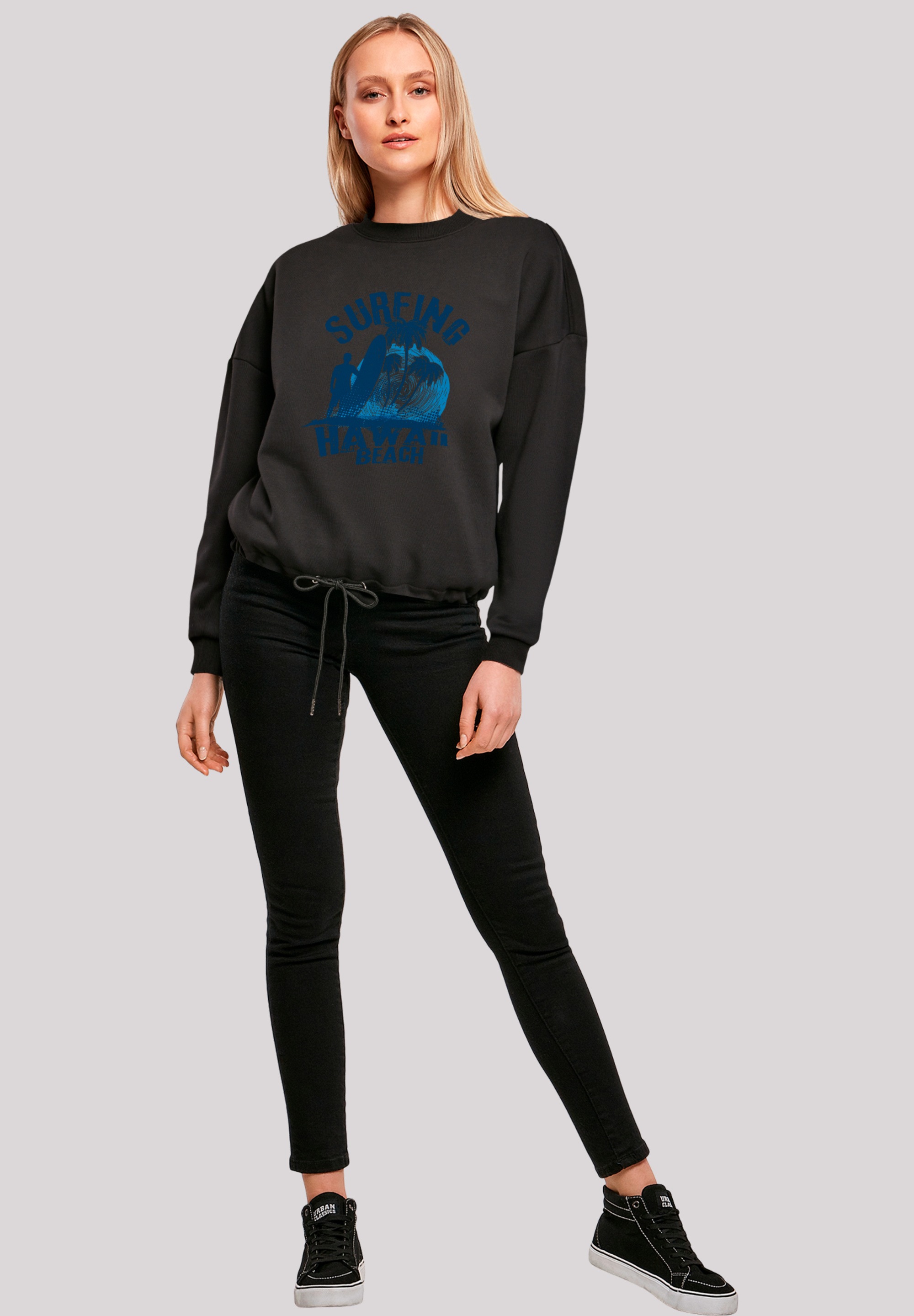 F4NT4STIC Sweatshirt »Hawaii Surf Beach Summer«, Premium Qualität