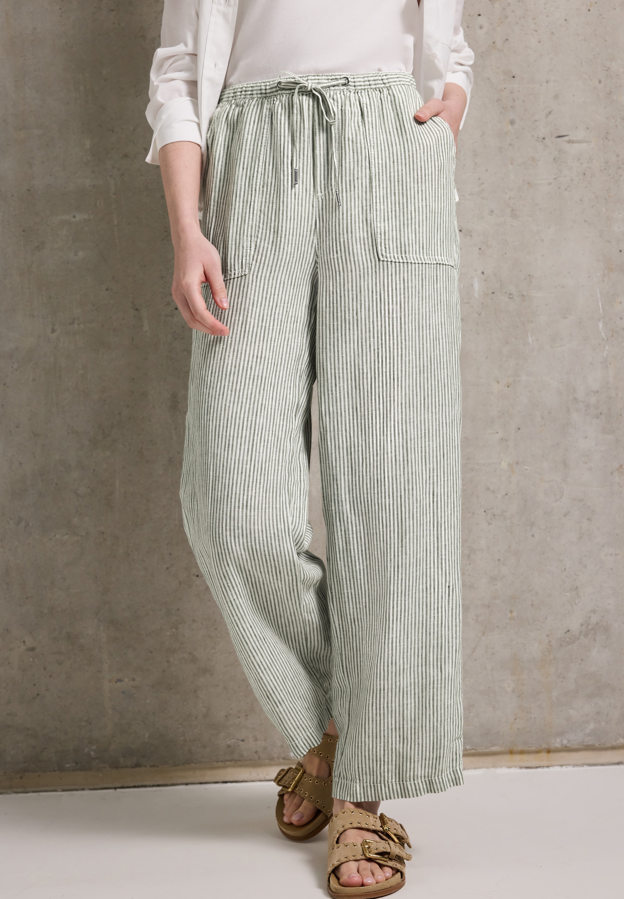 STREET ONE STUDIO Stoffhose  High Waist