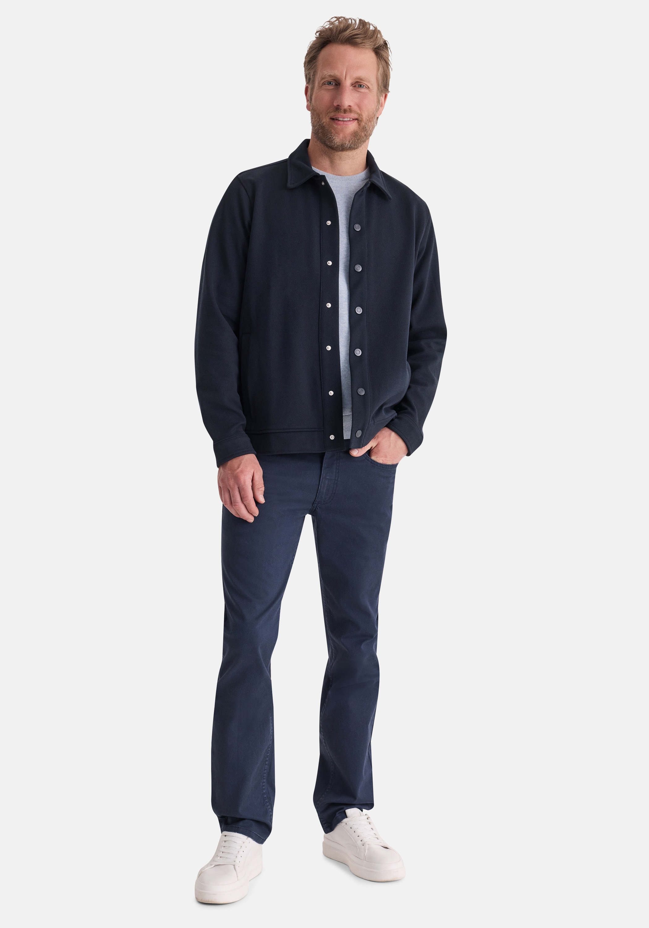 Stooker Men 5-Pocket-Jeans »Frisco Straight Fit Jeans« Straight Fit Casual Clean Wash Twill Coloured Comfort Flex! für Herren
