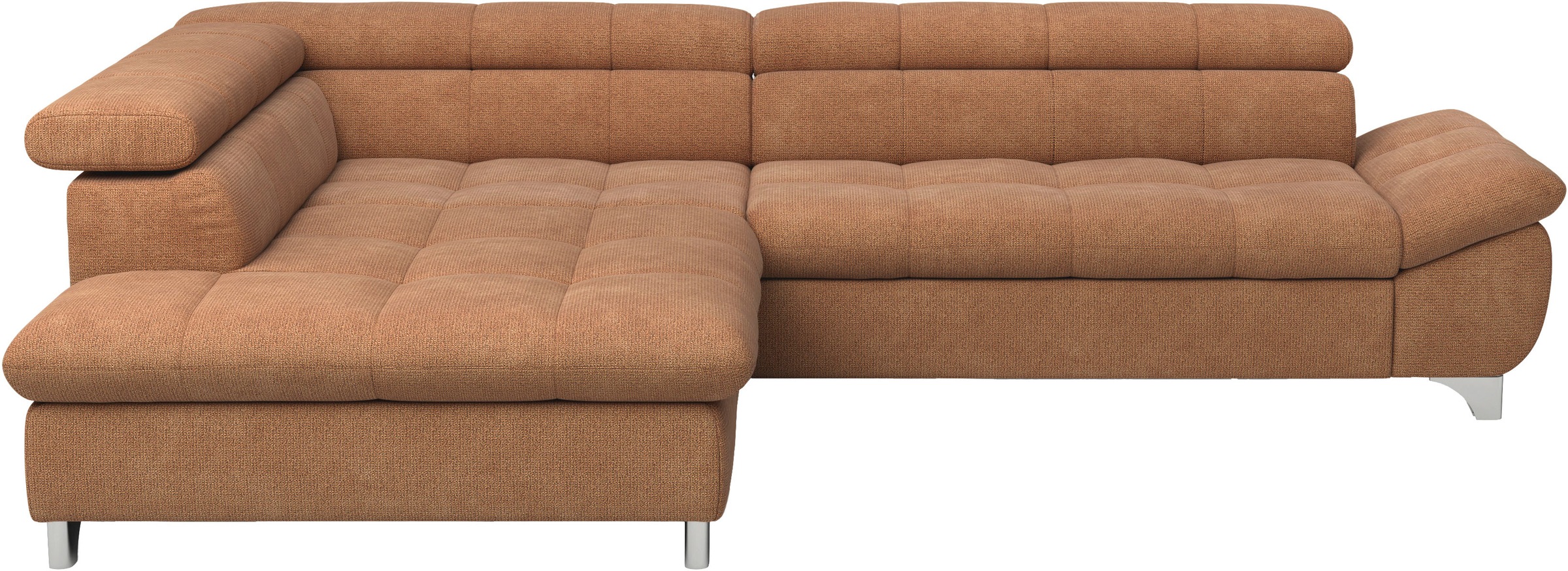 COTTA Ecksofa »Gemini L-Form«, mit Kopfteilverstellung, wahlweise mit Bettfunktion