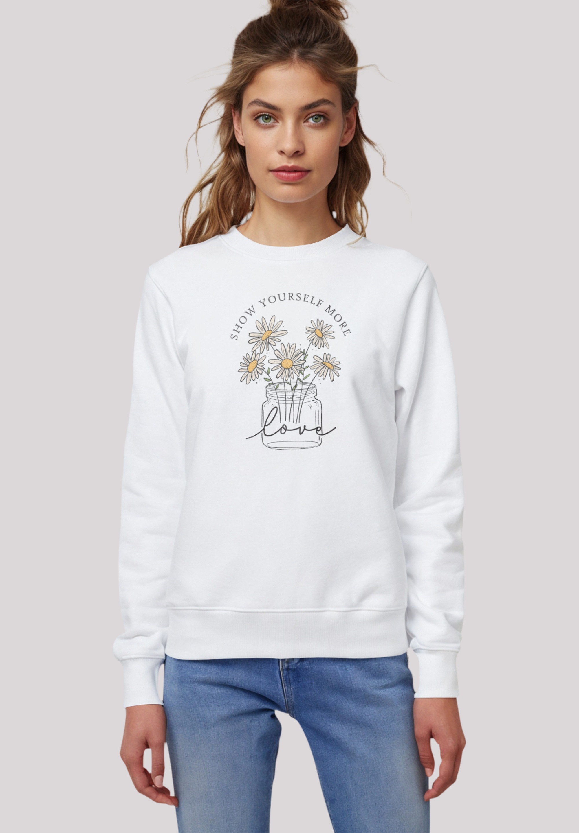 F4NT4STIC Sportinio stiliaus megztinis »Flower s...