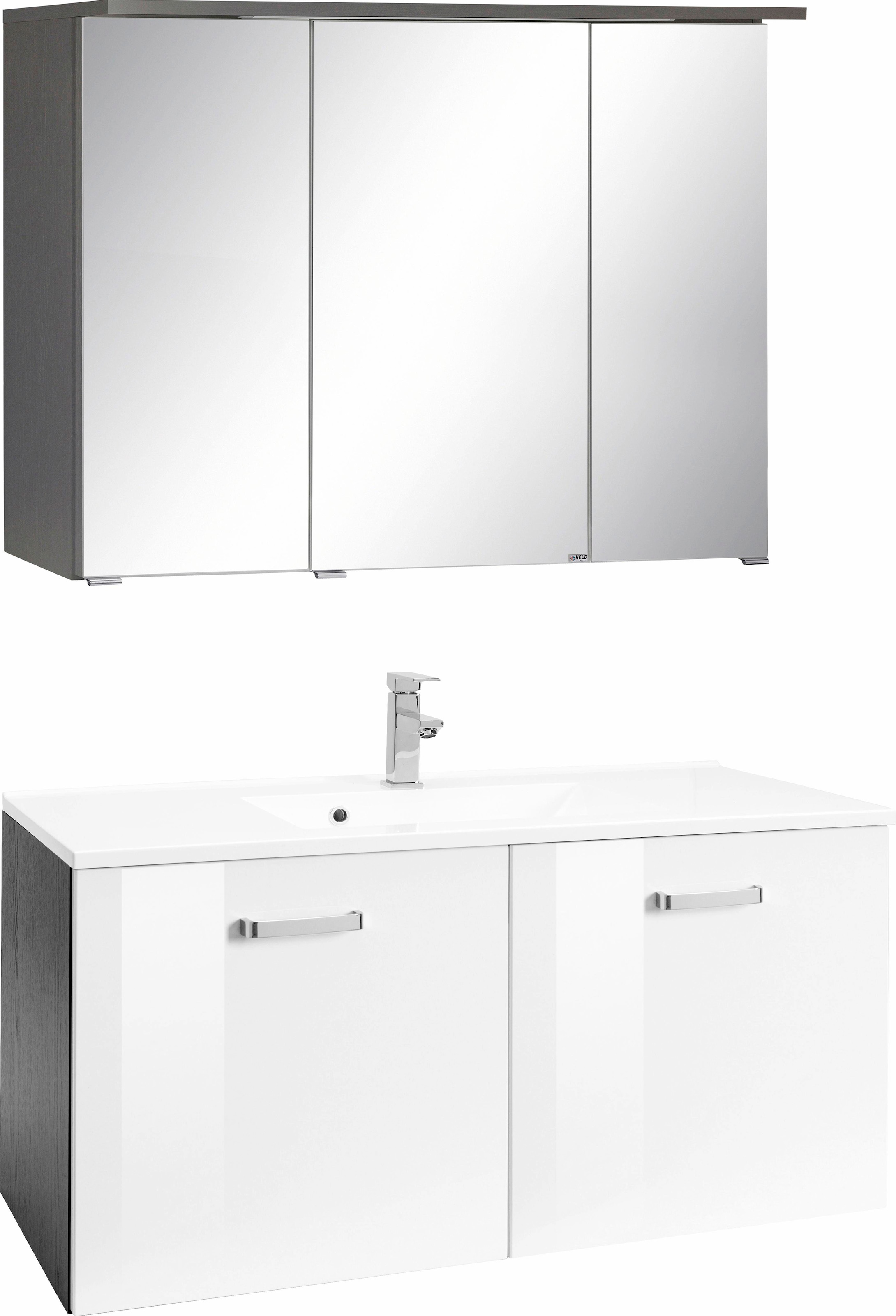 welltime Badmöbel-Set "Ravenna" 2 Stk. tlg. günstig online kaufen