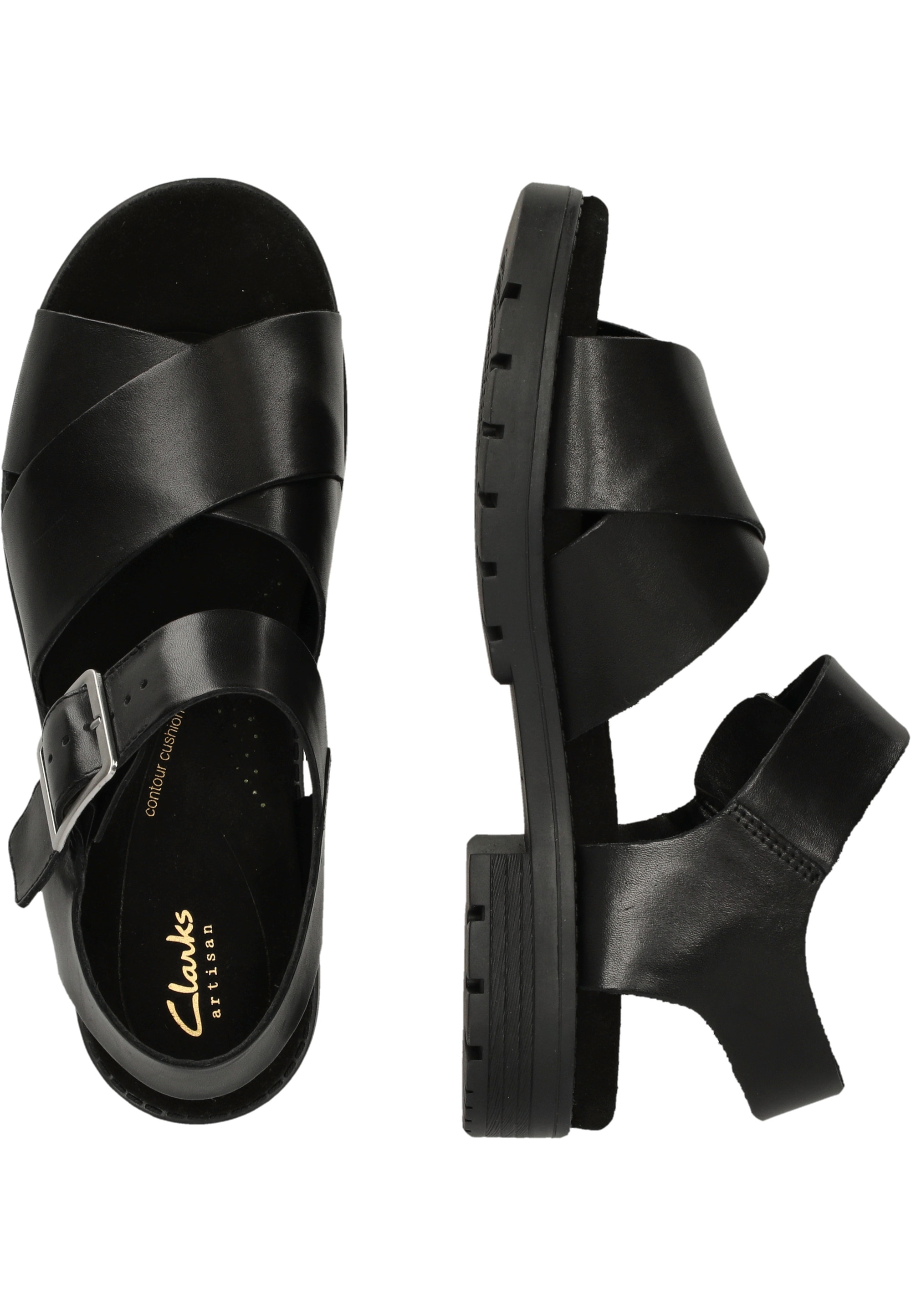 Clarks Sandale »Orinoco«, mit gepolstertem Fußbett