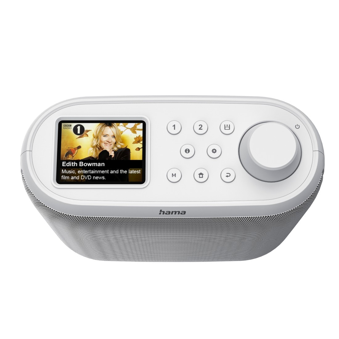Hama Digitalradio (DAB+) »DAB-Radio (mit Bluetooth, Digitalradio, FM/DAB plus, Radiowecker)«, (5 W), Unterbauradio mit Montagematerial
