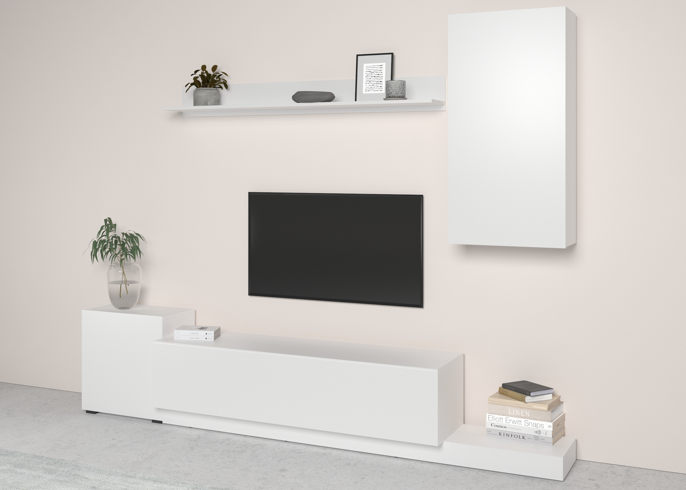 Home affaire Wohnwand "Rimini" Set, 4 Stk. tlg. günstig online kaufen