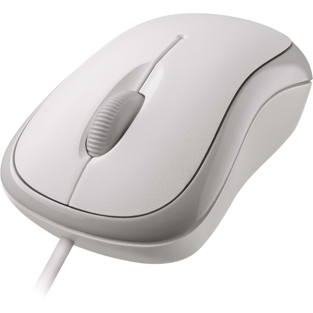 Microsoft ergonomische Maus »Basic Optical«, kabelgebunden