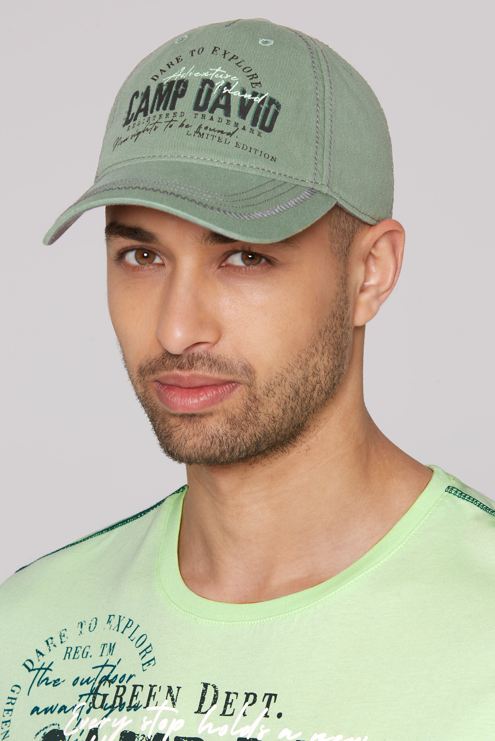 CAMP DAVID Baseball Cap, mit Belüftungslöcher günstig online kaufen