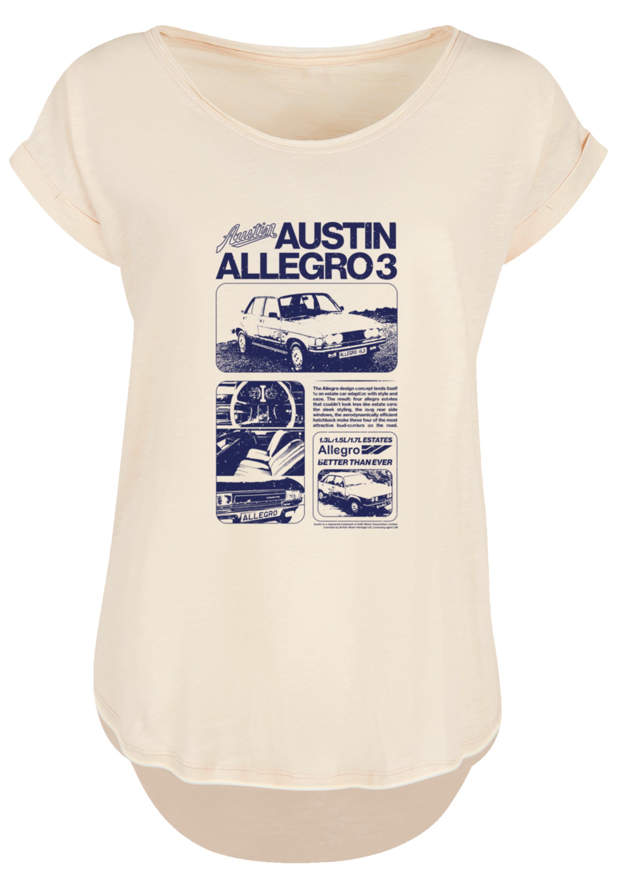 F4NT4STIC T-Shirt »British Motor Heritage Austin Blue Allegro 3 Car« Premium Qualität