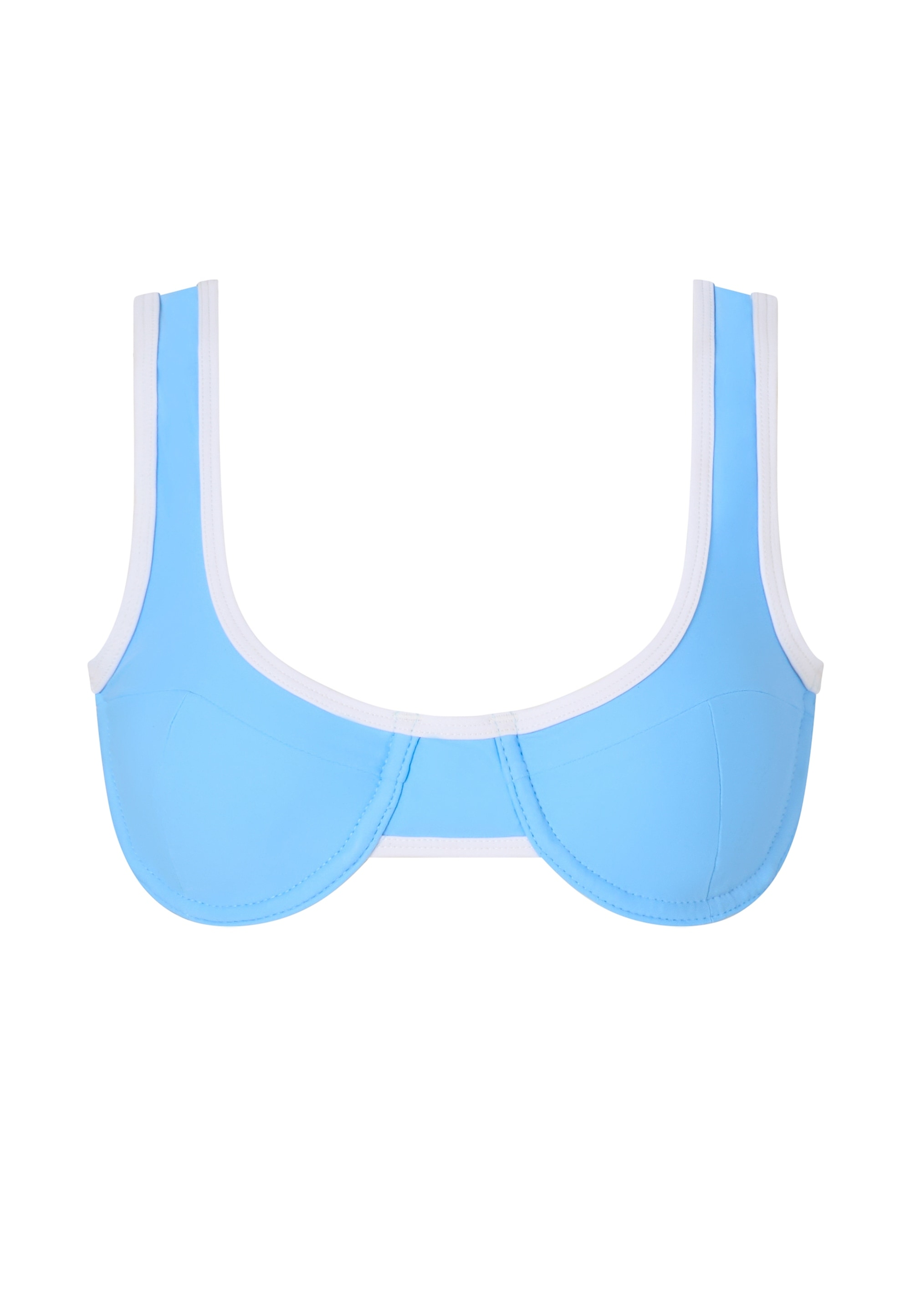 Moda Minx Triangel-Bikini-Top, (1 St.), im zweifarbigen Design