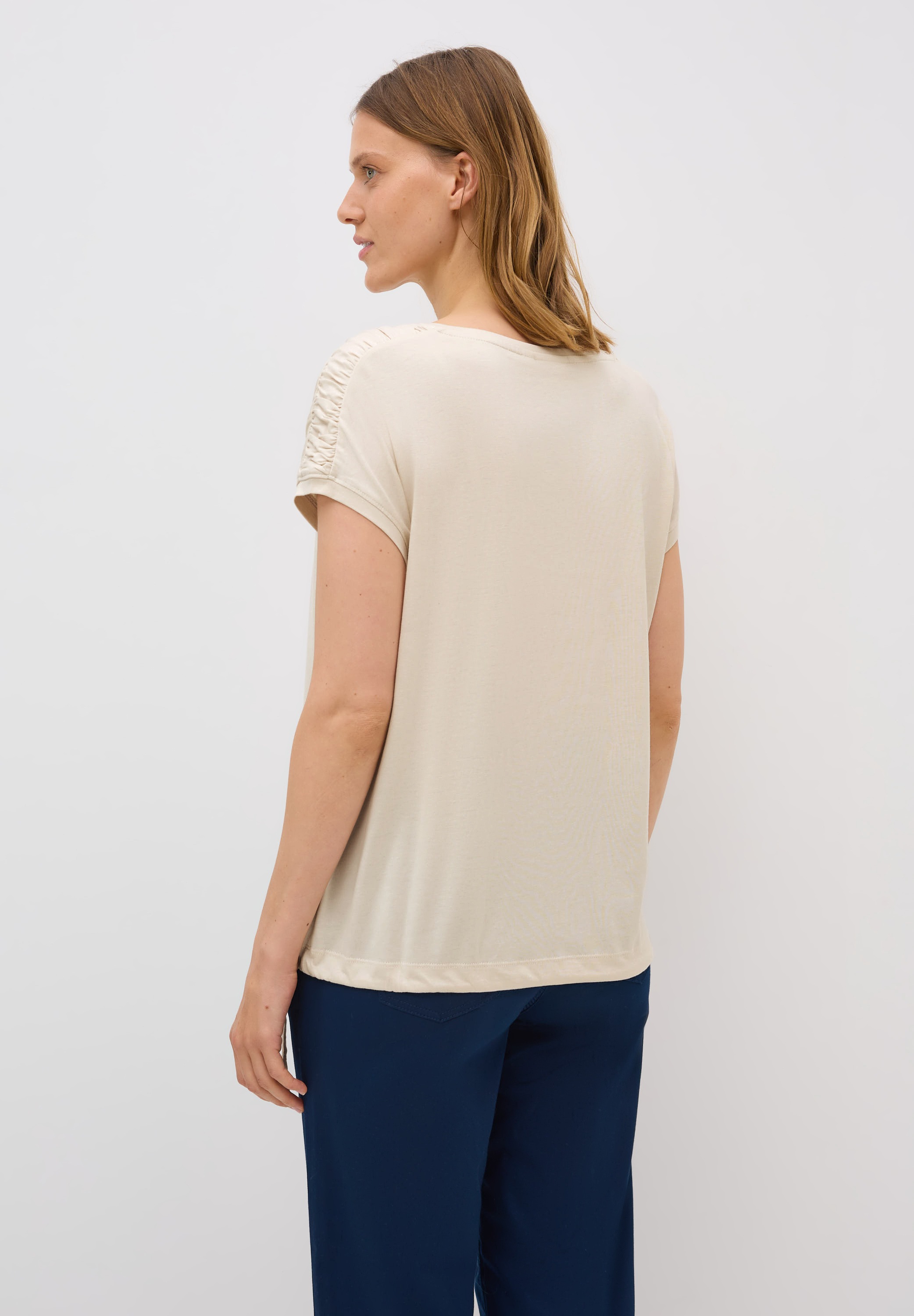 Cecil T-Shirt, mit Tunnelzug am Saum