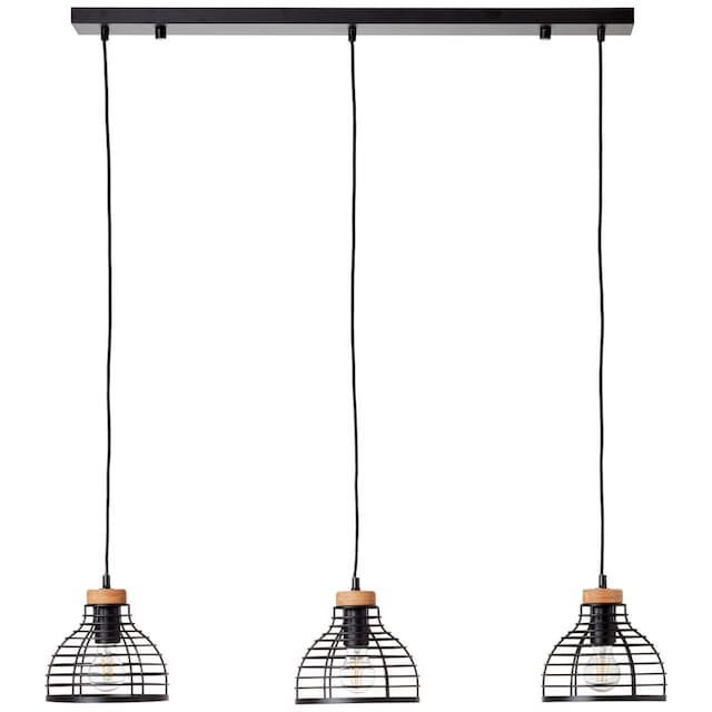 Brilliant Pendelleuchte »Avia«, 3 flammig-flammig, höhenverstellbar -  dimmbar - 120cm Höhe x 100cm Breite - E27 Fassung | BAUR