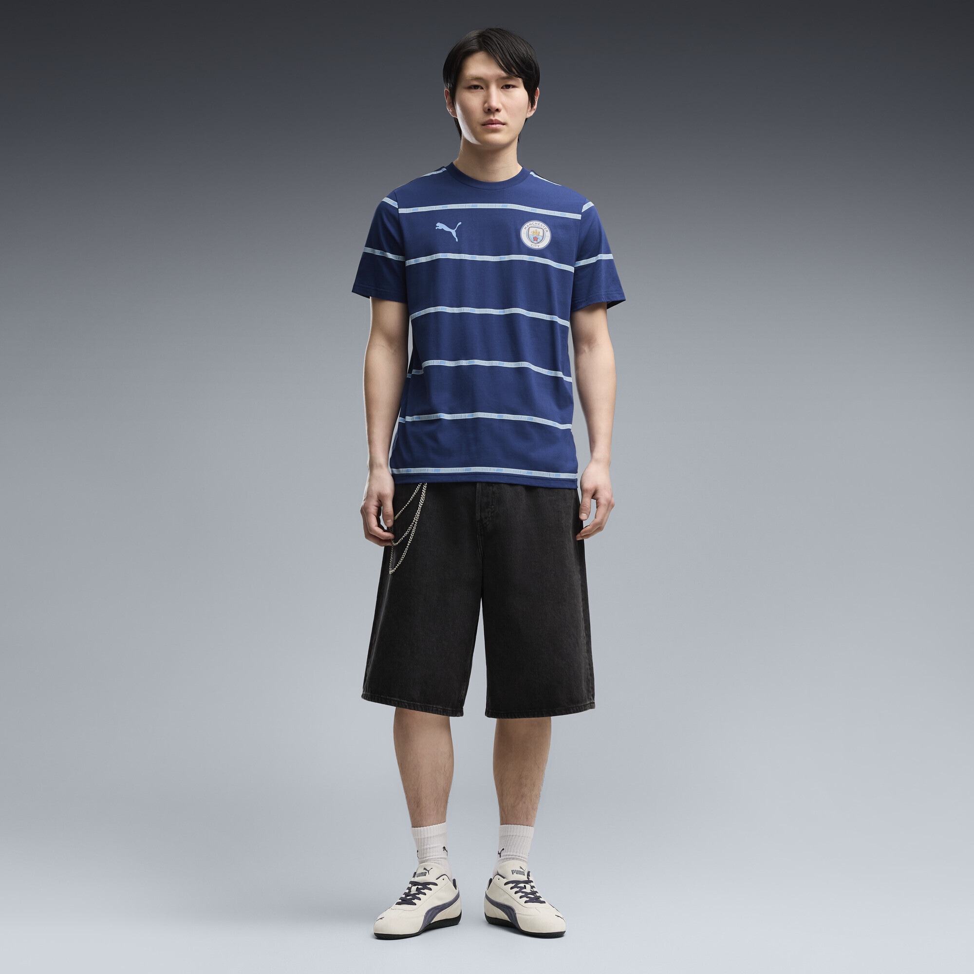 PUMA T-Shirt »Manchester City ftblCulture T-Shirt mit Print Herren«