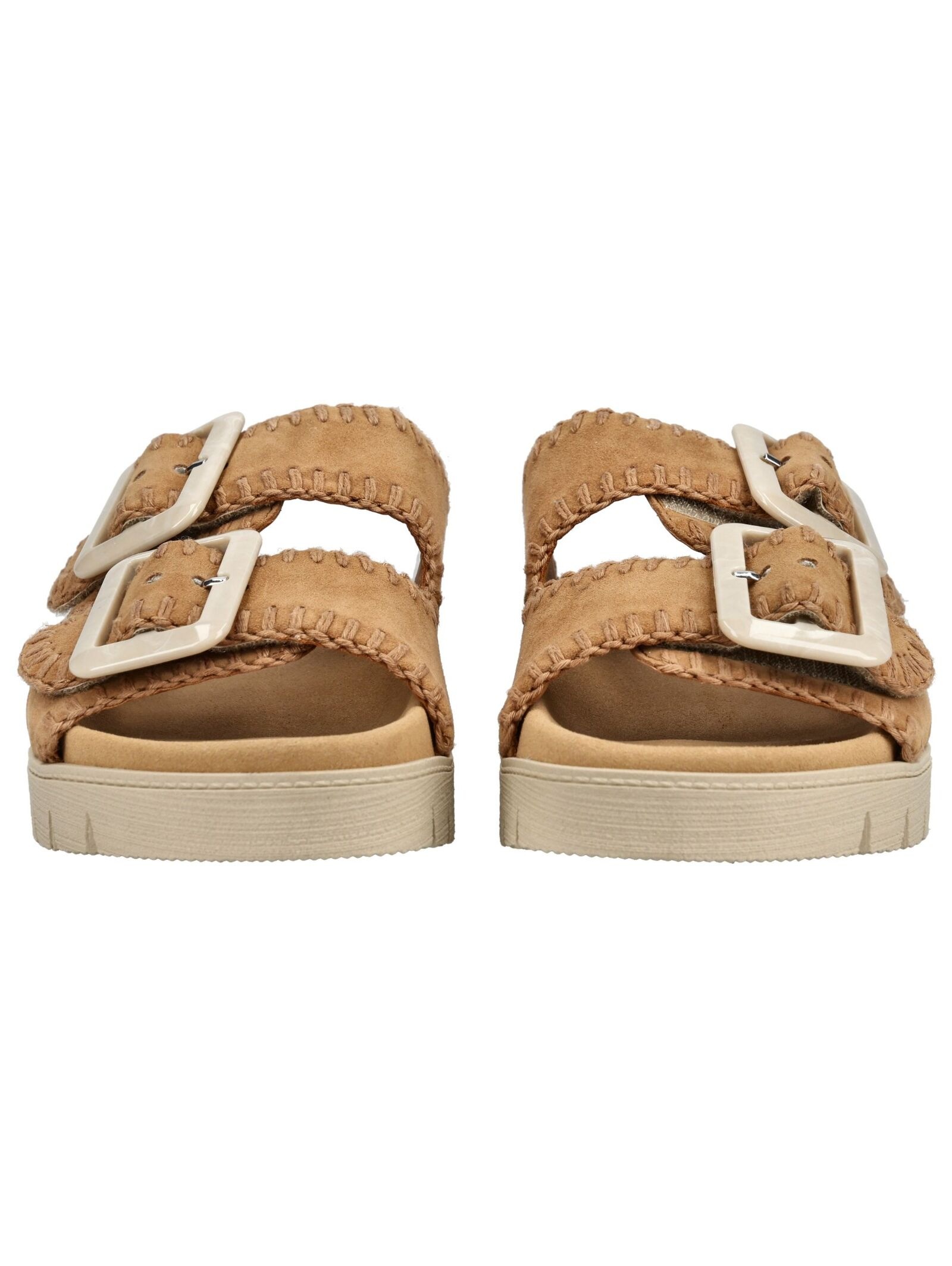 Gabor Pantolette Men's Leather Sandals Light Brown 42 5