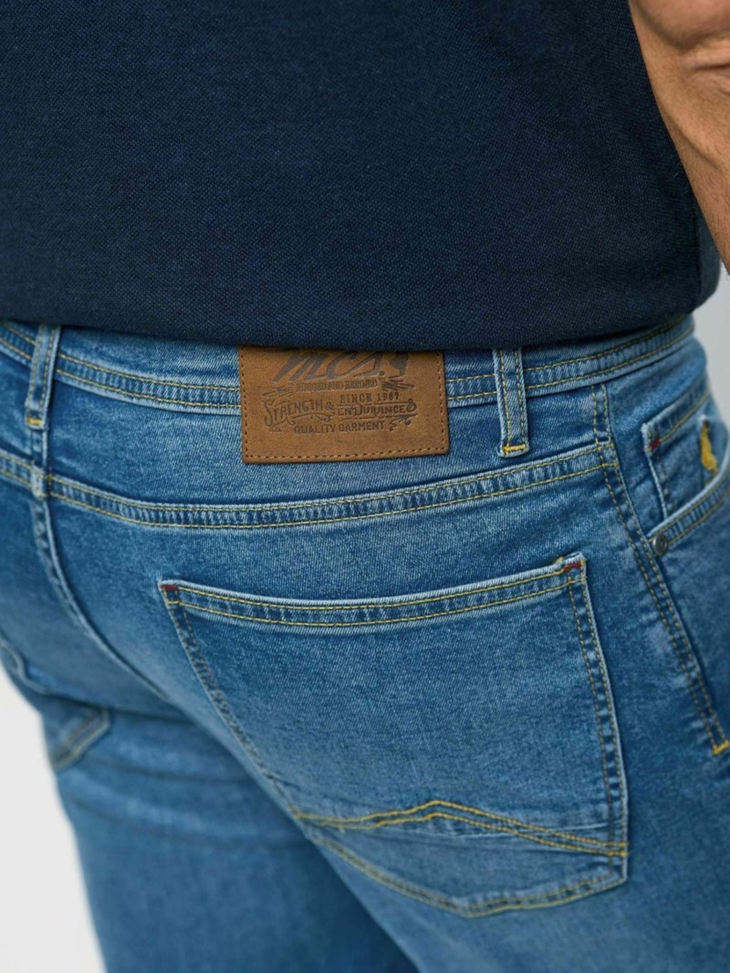 MCS Regular-fit-Jeans »MCS Jeans Rain Jeans«