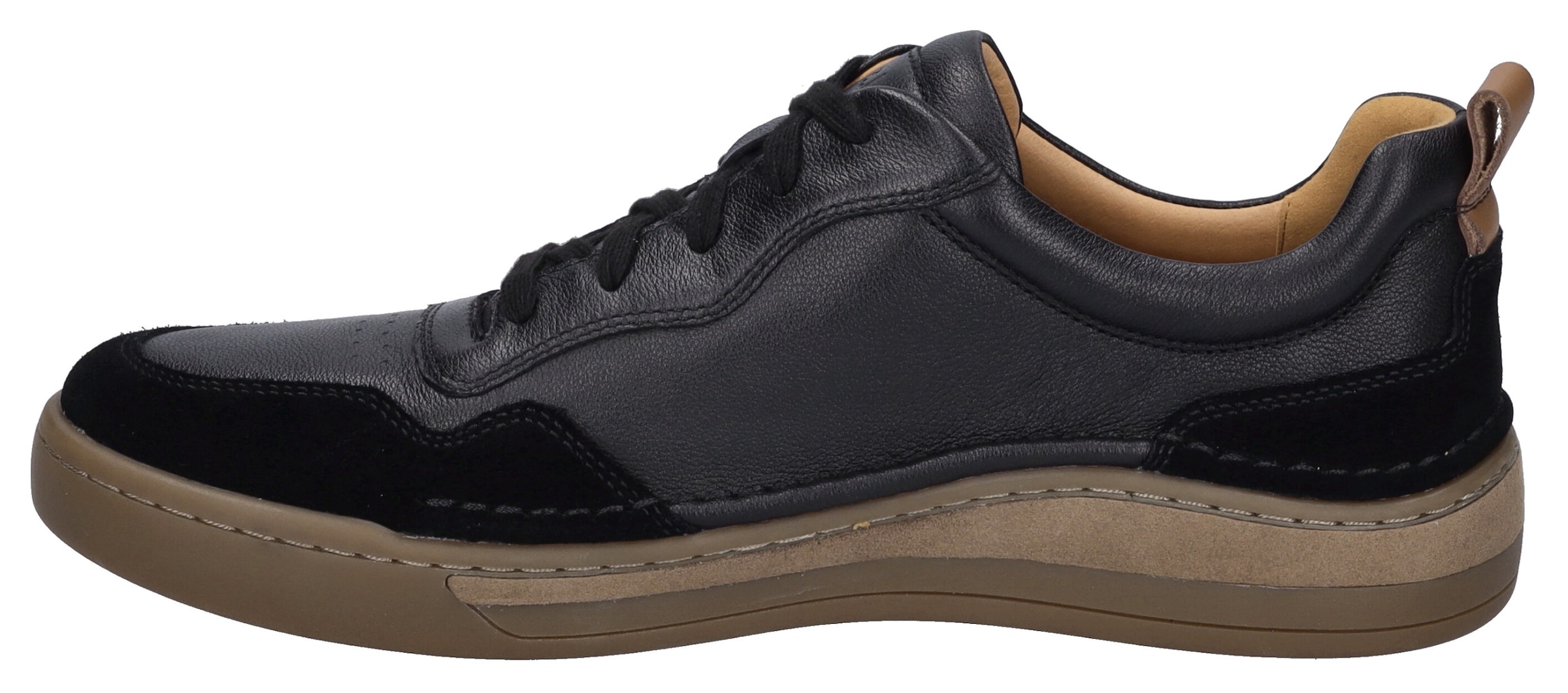 Josef Seibel Sneaker »Cleve 01«, Freizeitschuh, Retro Sneaker, Schnürschuh mit Schuhweite weit