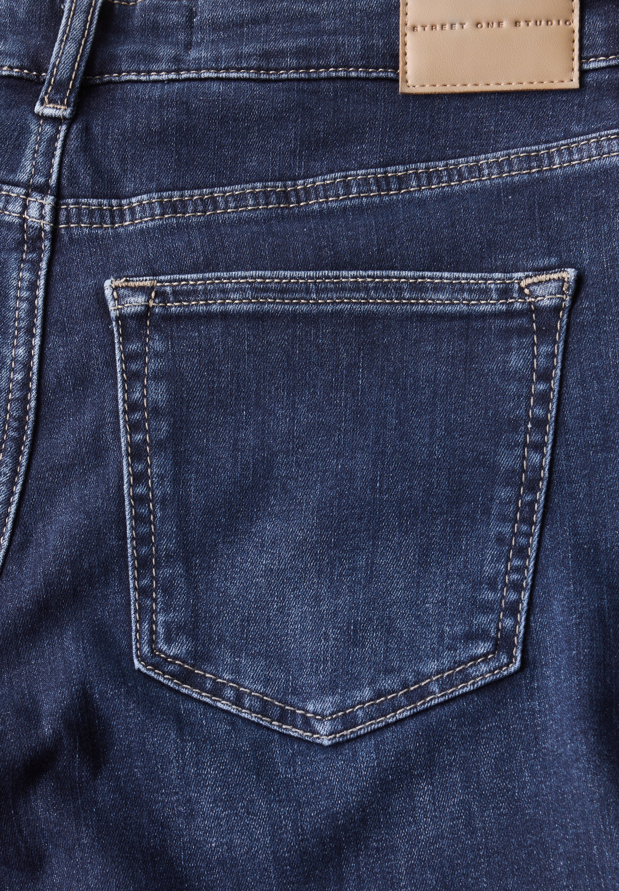 STREET ONE STUDIO Gerade Jeans, Middle Waist