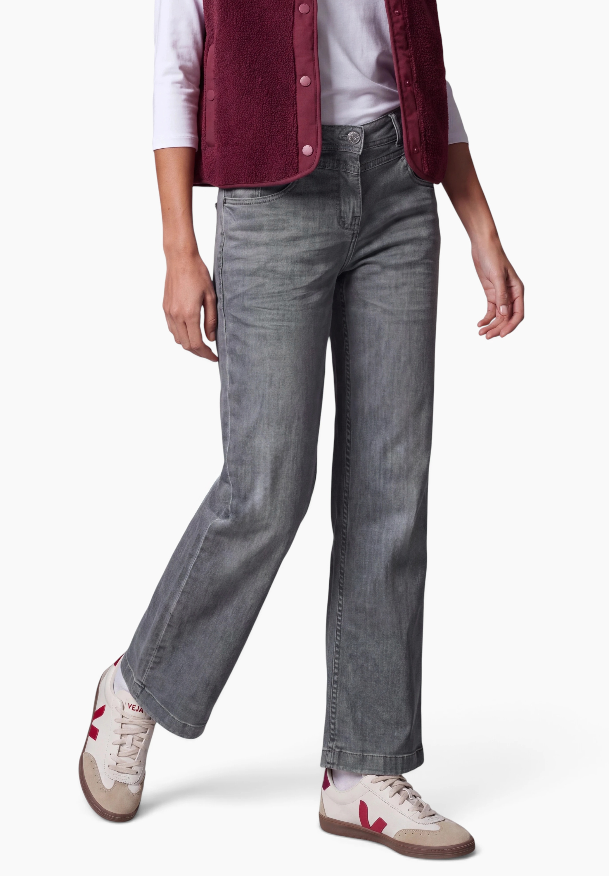 Cecil Loose-fit-Jeans 5-Pocket-Style