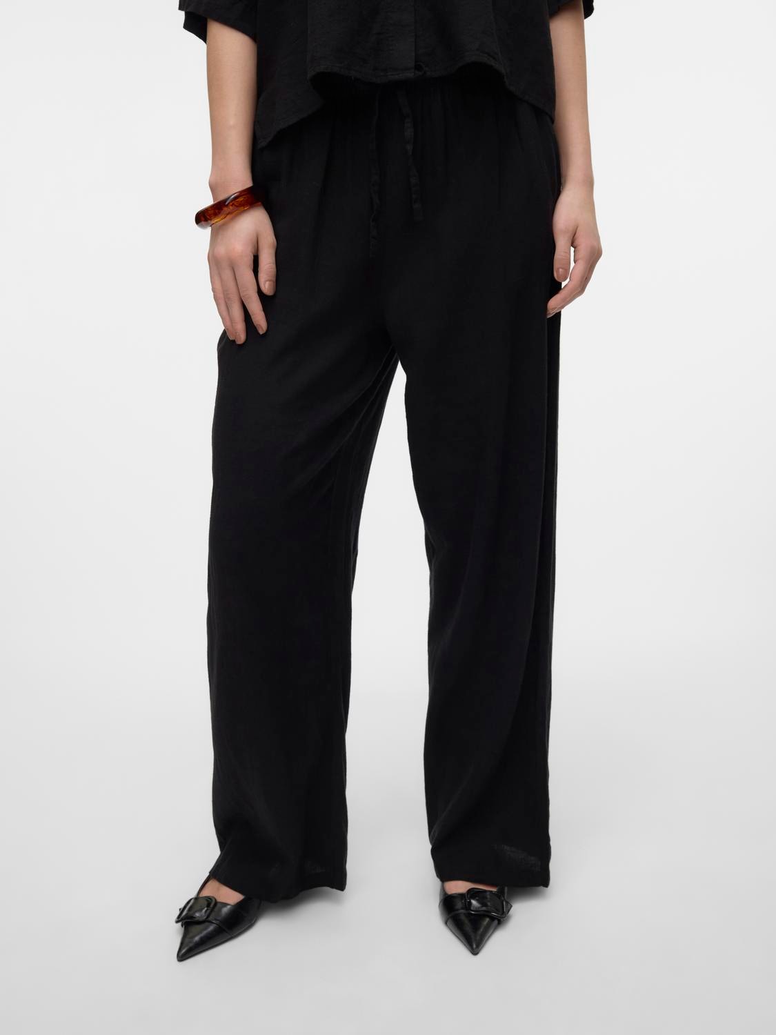 Vero Moda Schlupfhose »VMLINN LINEN PANTS WVN NOOS«