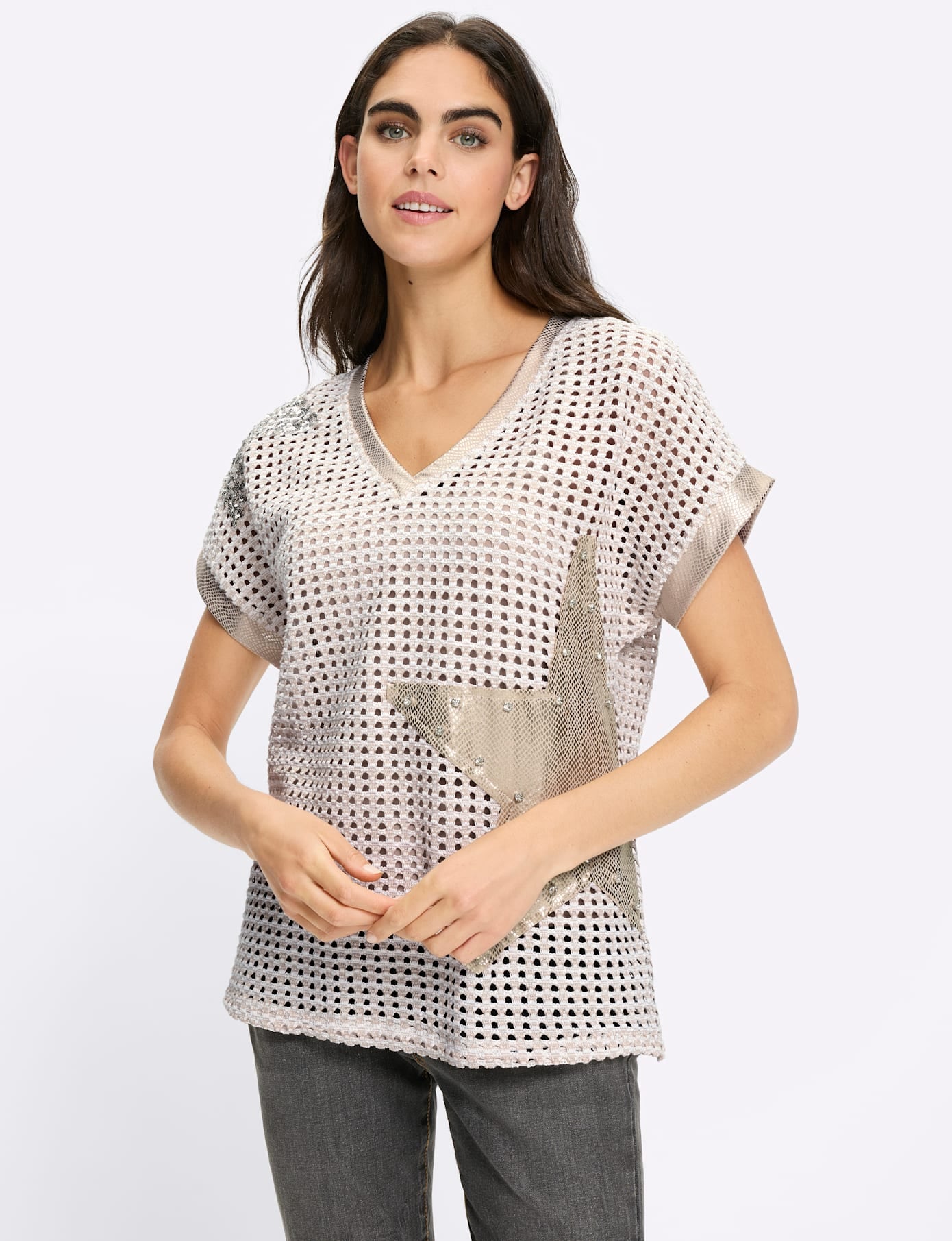 heine Kurzarmpullover »Pullover«