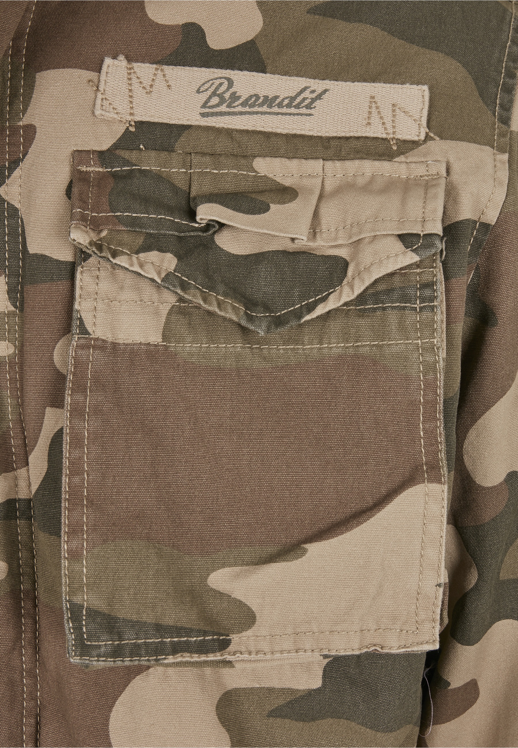 Brandit Winterjacke »Brandit Herren M-65 Giant Jacket« 1 Stk. tlg. ohne Kapuze