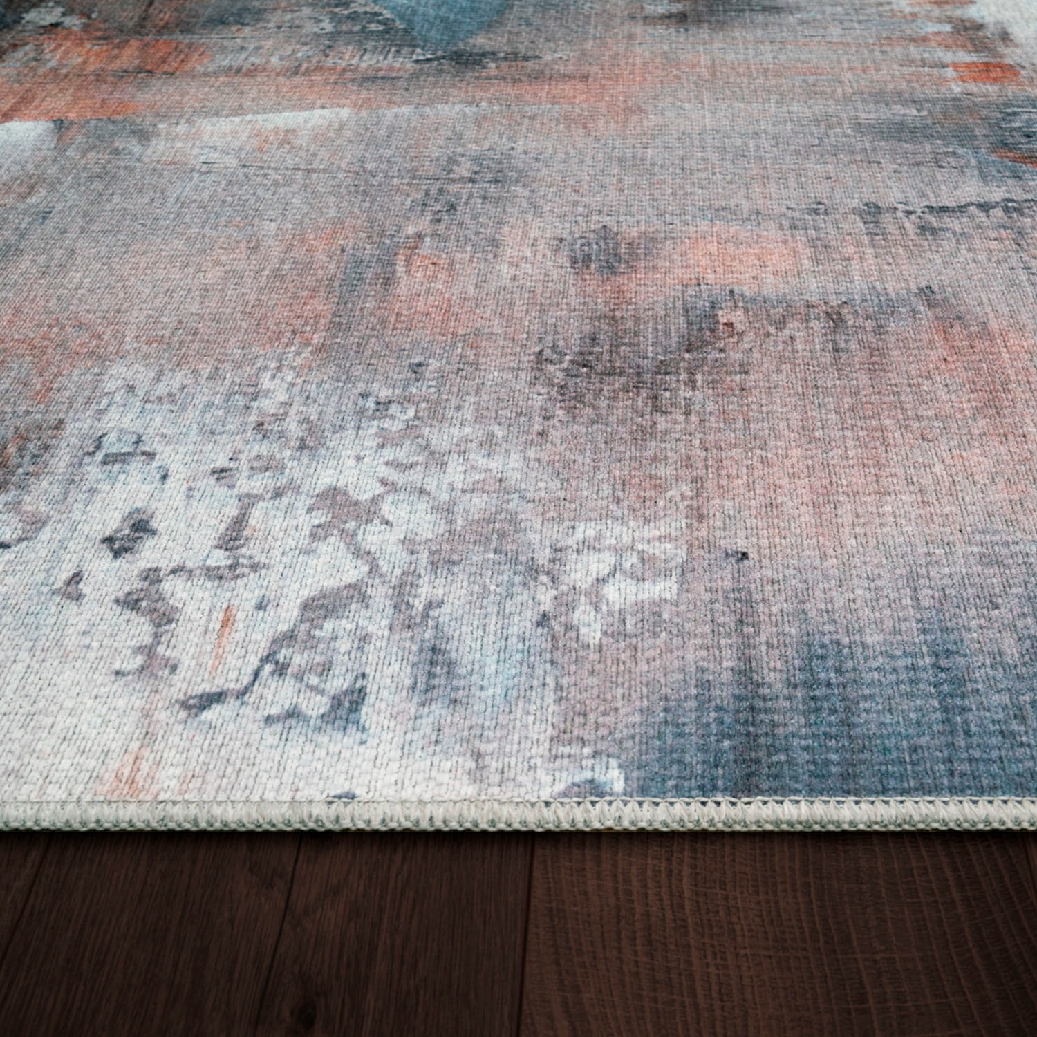 Paco Home Teppich »Marseille 932«, rechteckig, 4 mm Höhe, Kurzflor, modernes abstraktes Design