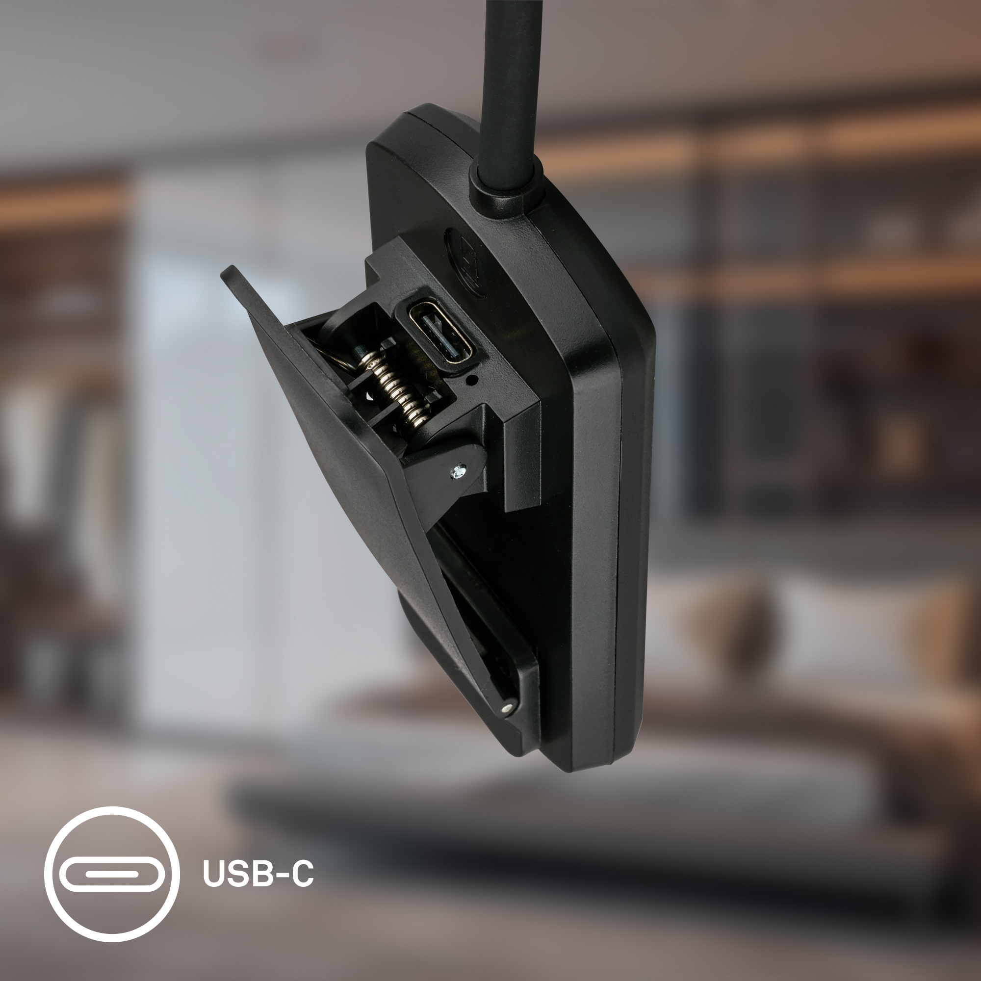 Briloner Leuchten LED Klemmtischleuchte »TARU« LED-Modul 1 Stk. warmweiß - kaltweiß 4x3x29 cm, Büro, Schlafzimmer, Wohnzimmer, Kinderzimmer