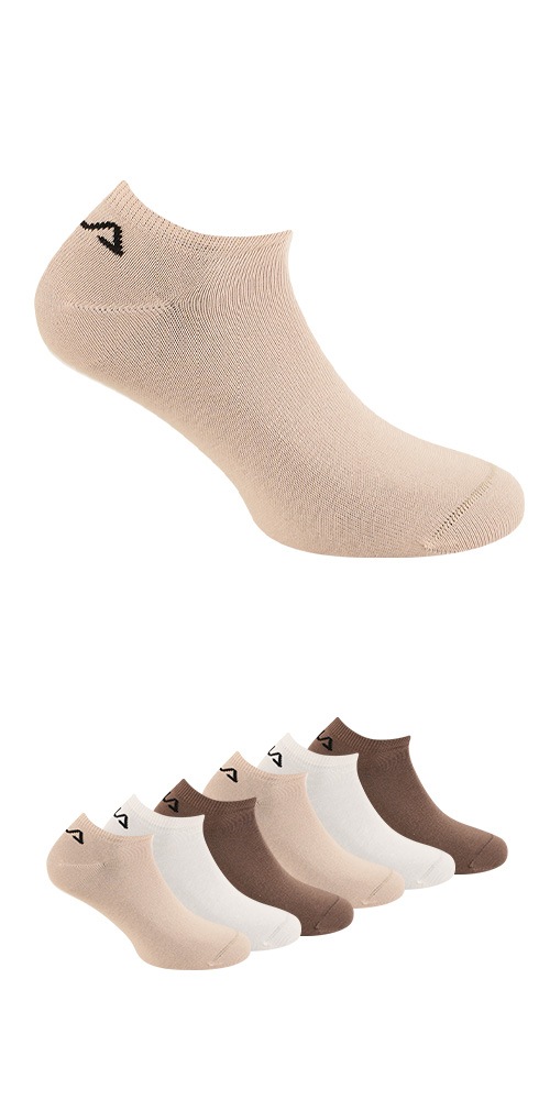 Fila Socken "UNISEX INVISIBLE PLAIN SOCKS" 6 Paar, 6 Paar tlg. mit eingestr günstig online kaufen