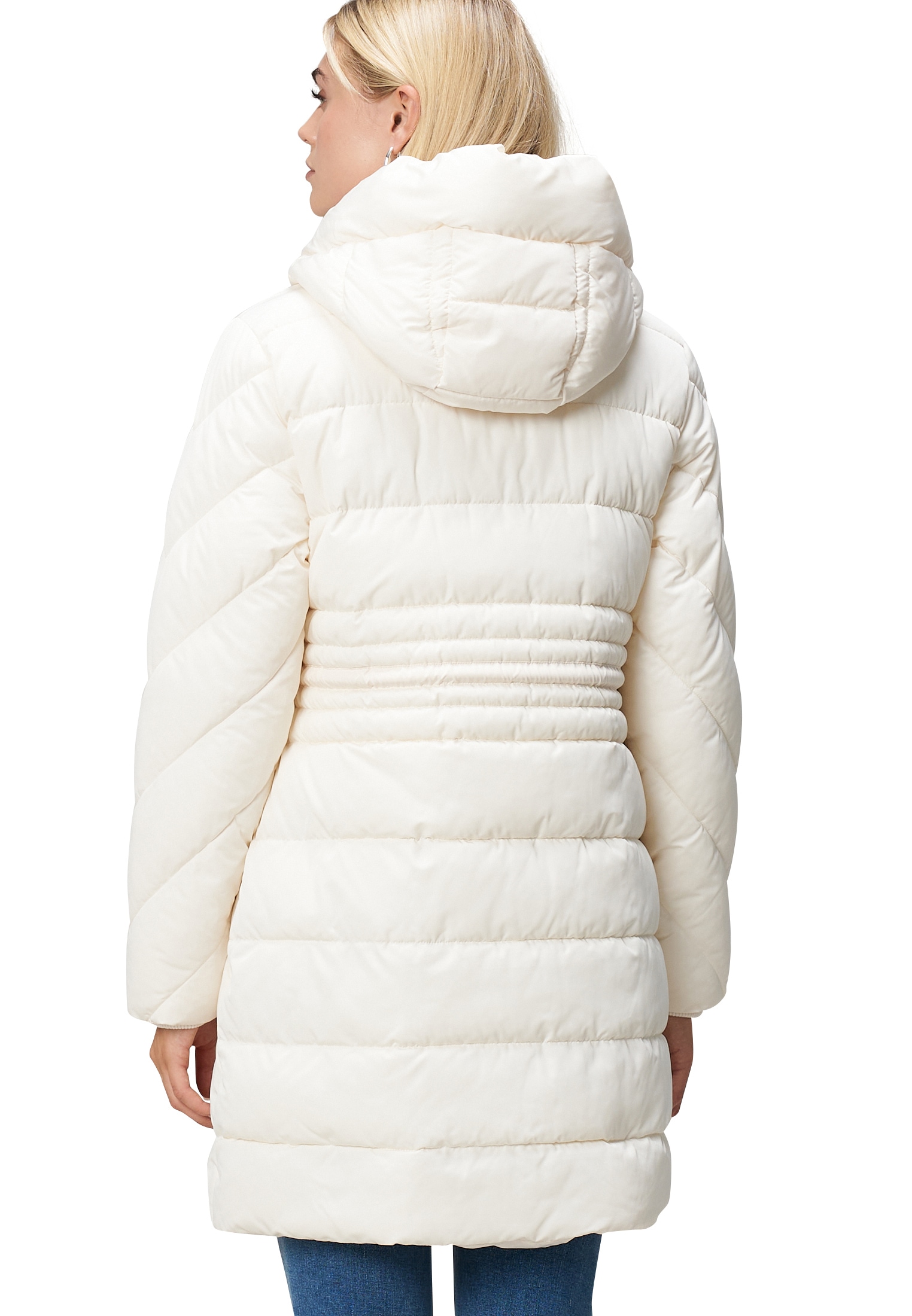 Zero Steppmantel »zero Damen Steppmantel mit Knopfleiste«