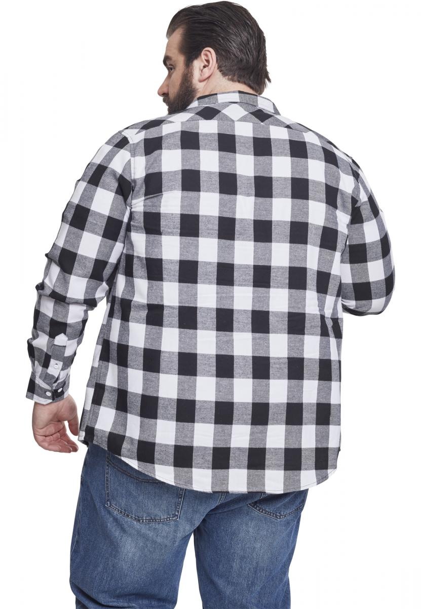 URBAN CLASSICS Langarmshirt »Checked Flanell Shirt«, (1 tlg.) ▷ bestellen |  BAUR