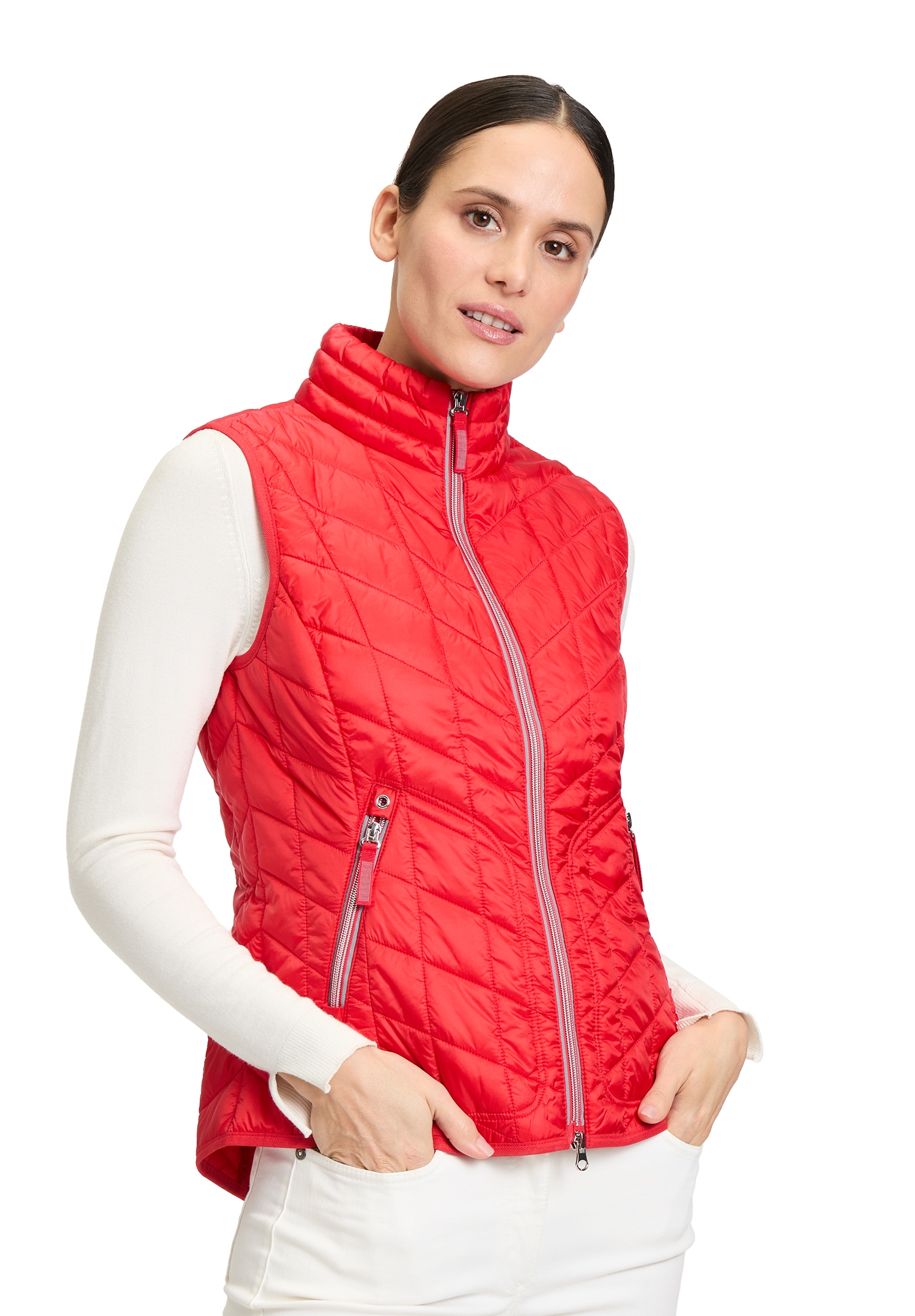 Betty Barclay Strickweste "Betty Barclay Damen Steppweste mit Stehkragen", günstig online kaufen