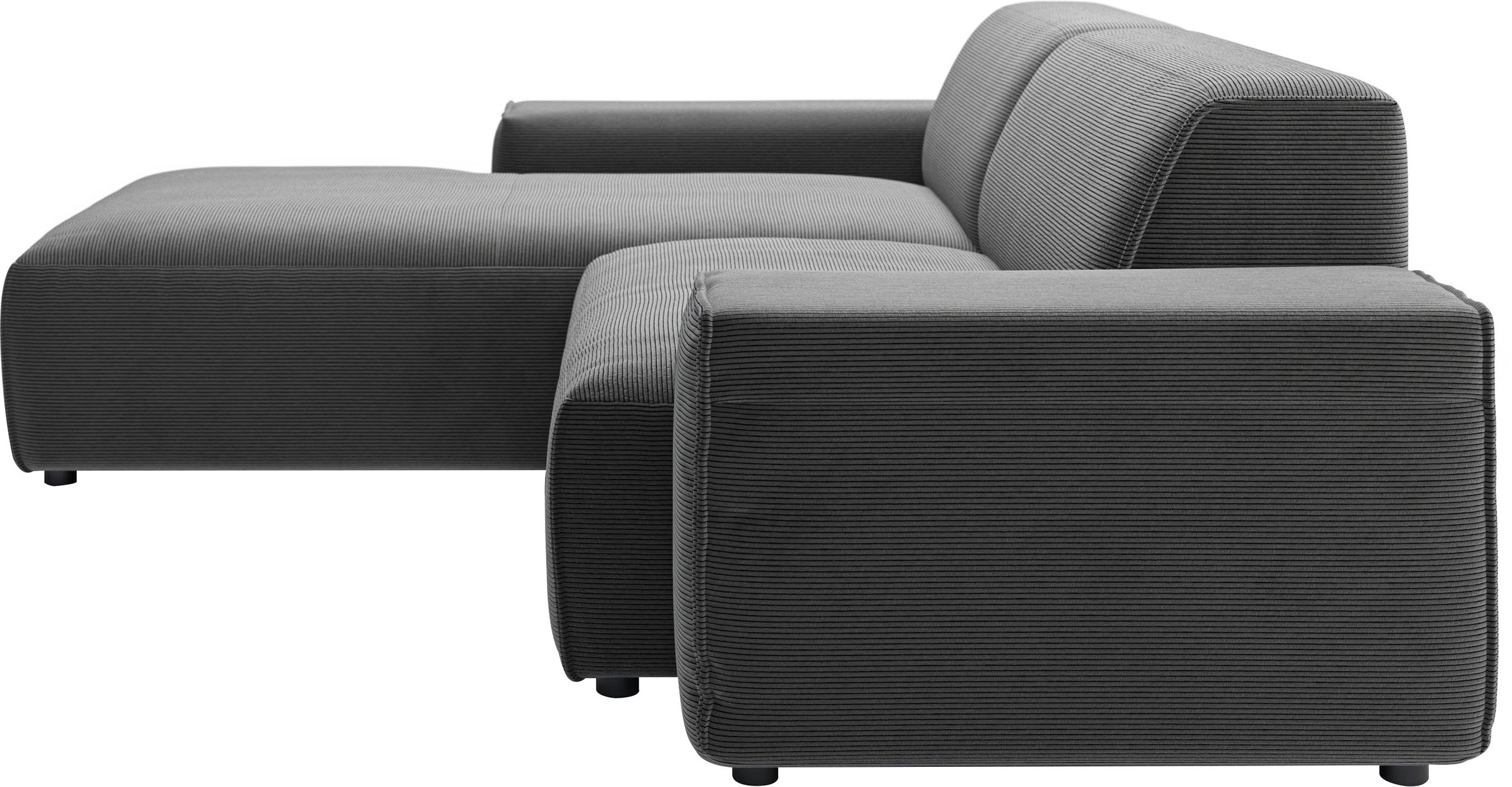 andas Ecksofa »Glimminge L-Form auch in Breitcord, Feincord + Easy care-Bezug,«, Breite 234, Zierkissen